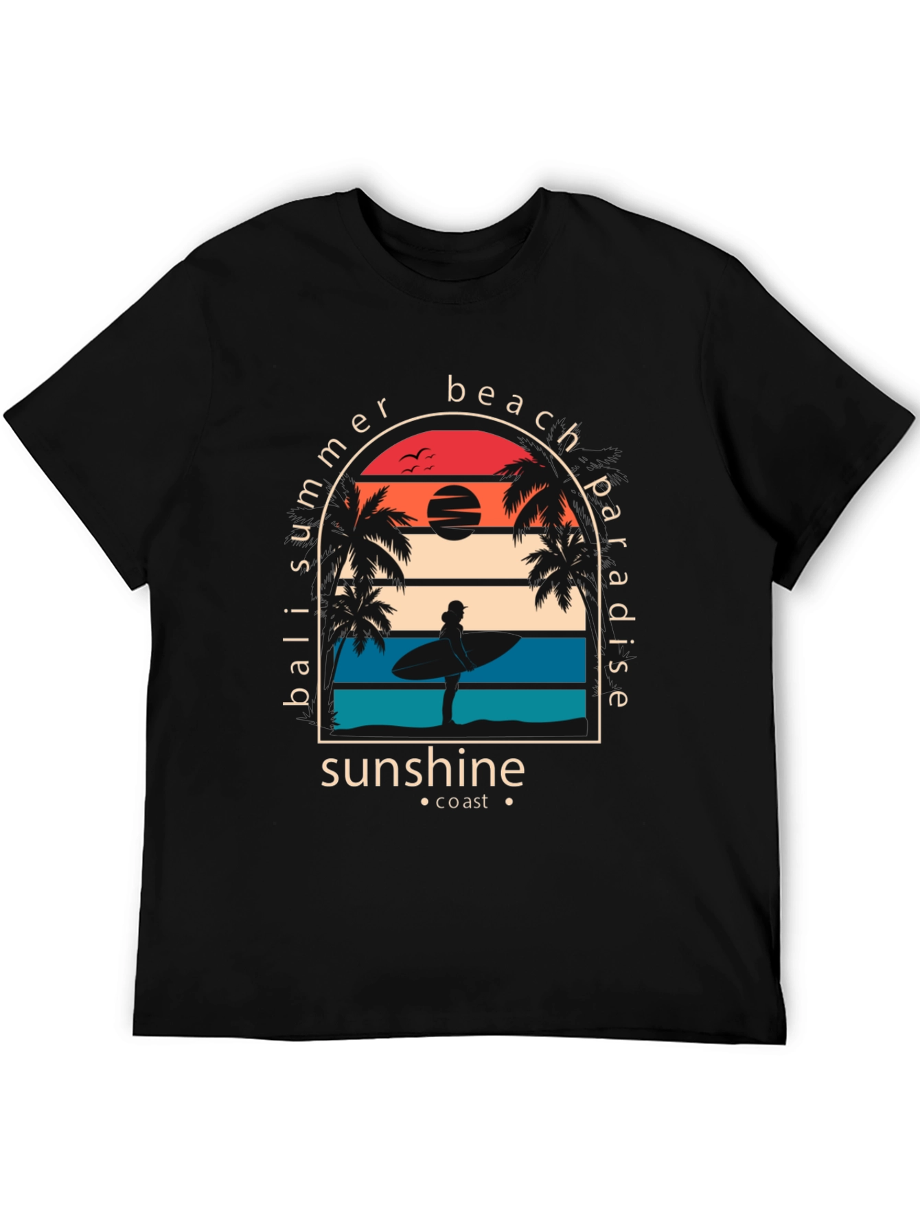 Bali Summer Beach Paradise Graphic Tee