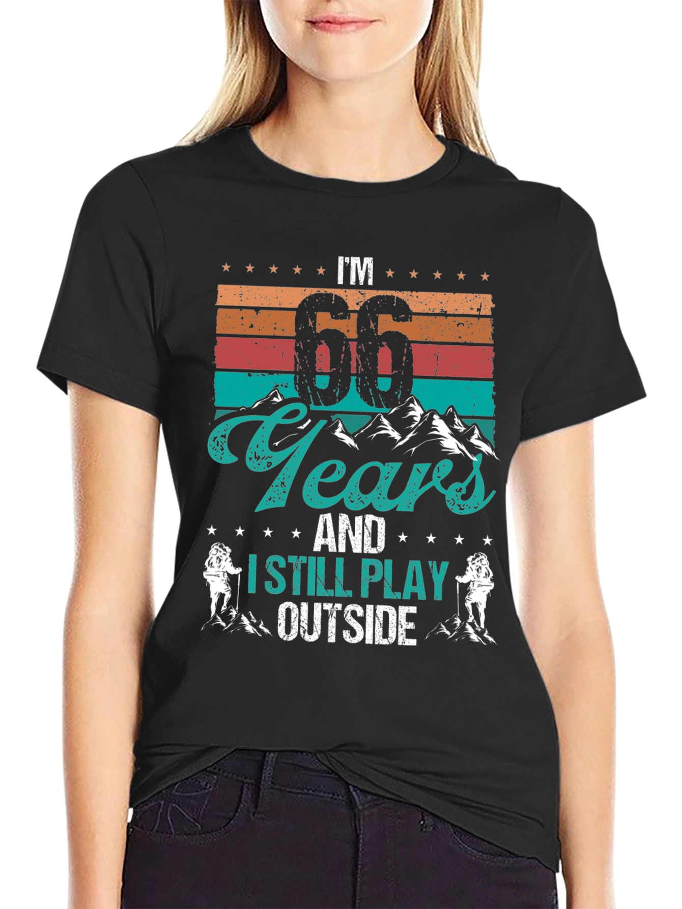 Im 66 Years Old I Still Play Outside T-Shirt