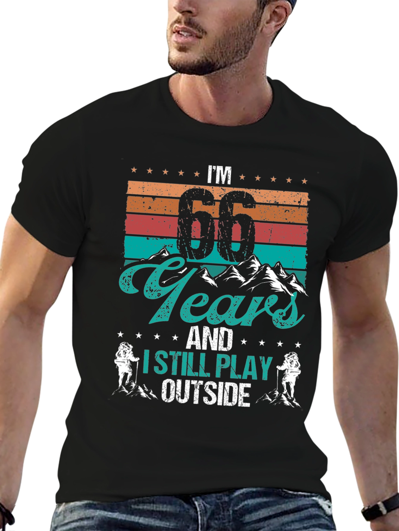 Im 66 Years Old I Still Play Outside T-Shirt