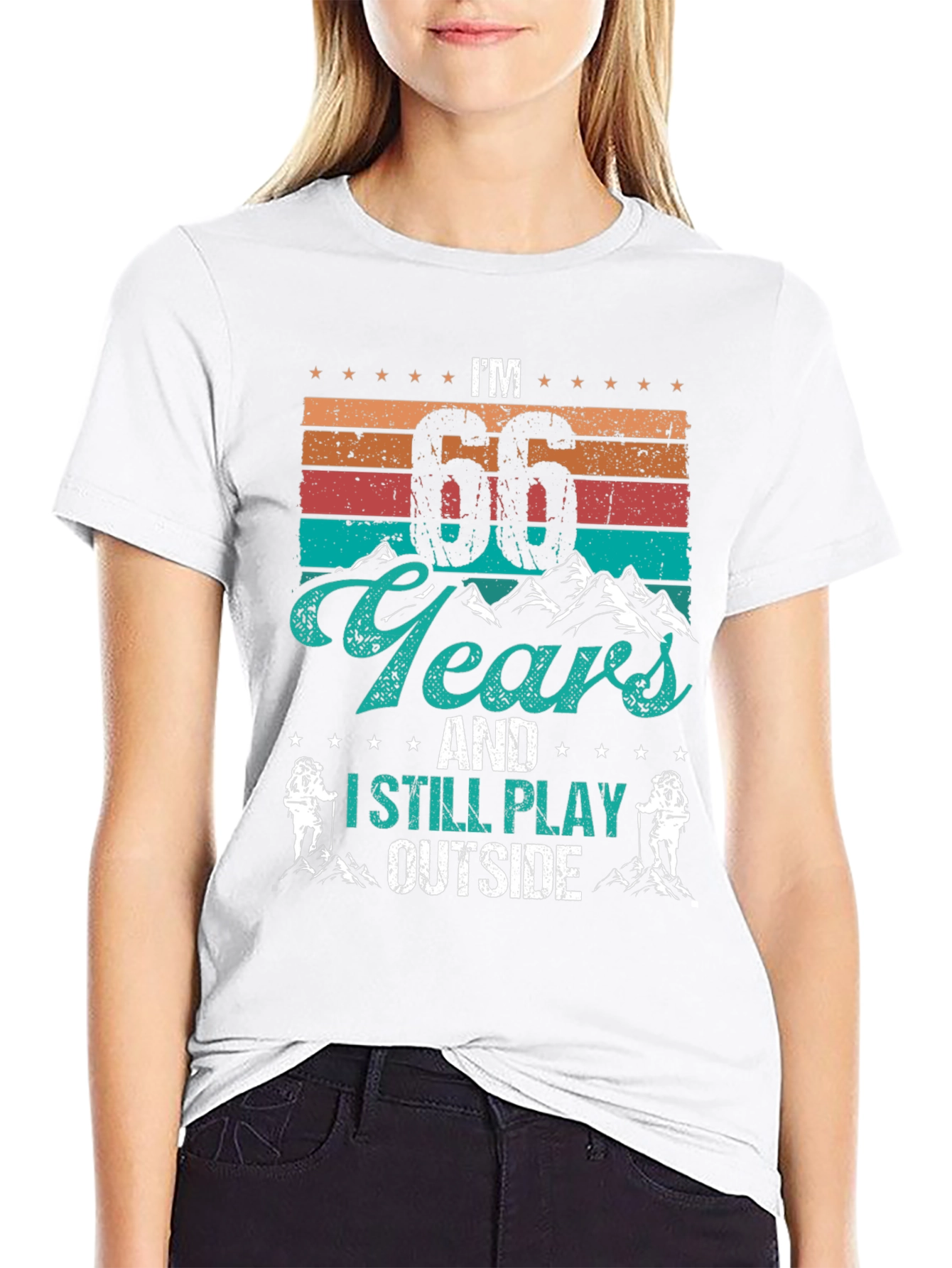 Im 66 Years Old I Still Play Outside T-Shirt