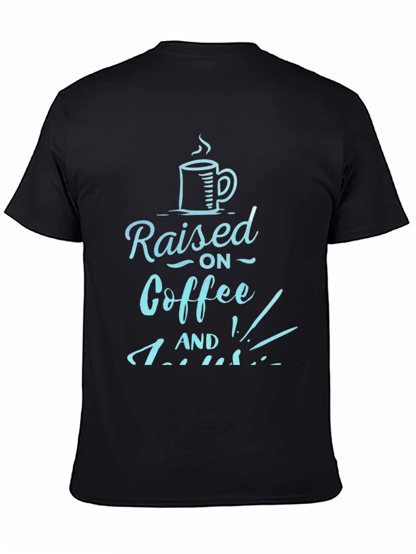 Coffee Lover Graphic Tee - Raised on Coffee and...