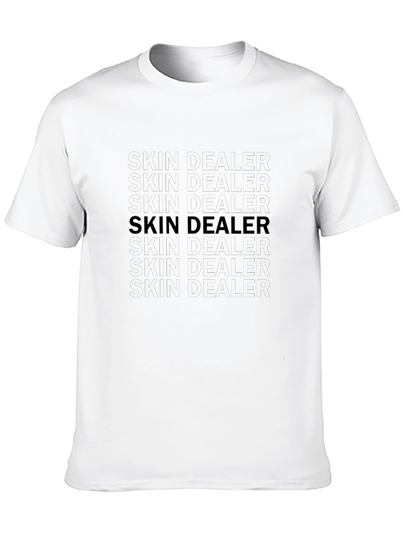 Skin Dealer Black T-Shirt