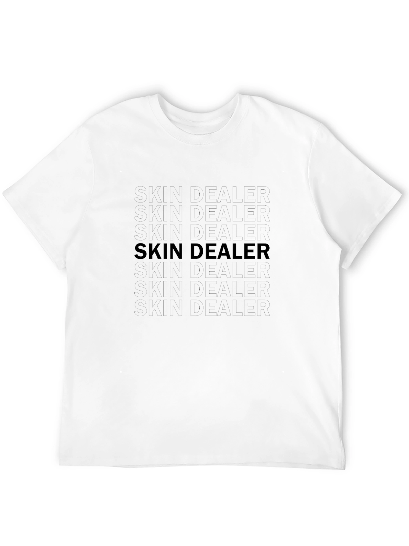 Skin Dealer Black T-Shirt