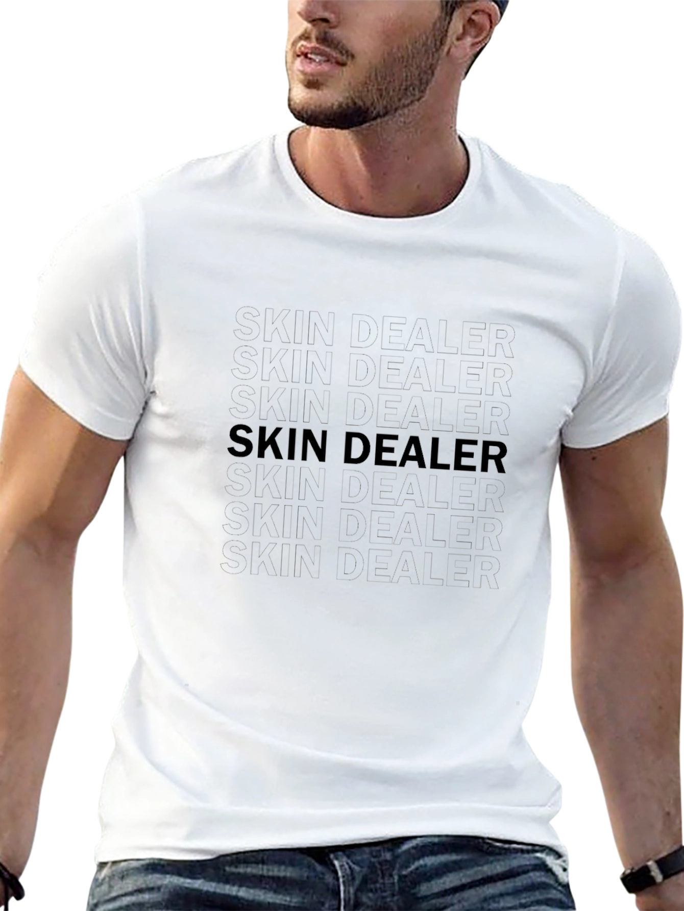 Skin Dealer Black T-Shirt