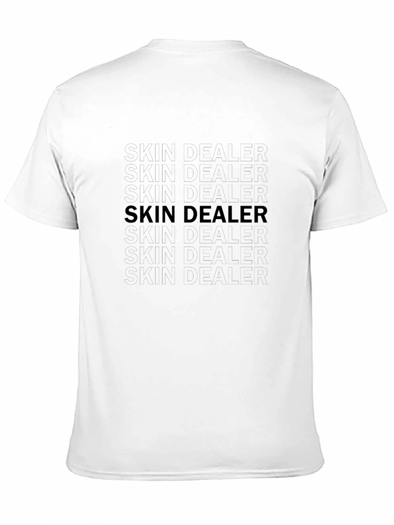 Skin Dealer Black T-Shirt