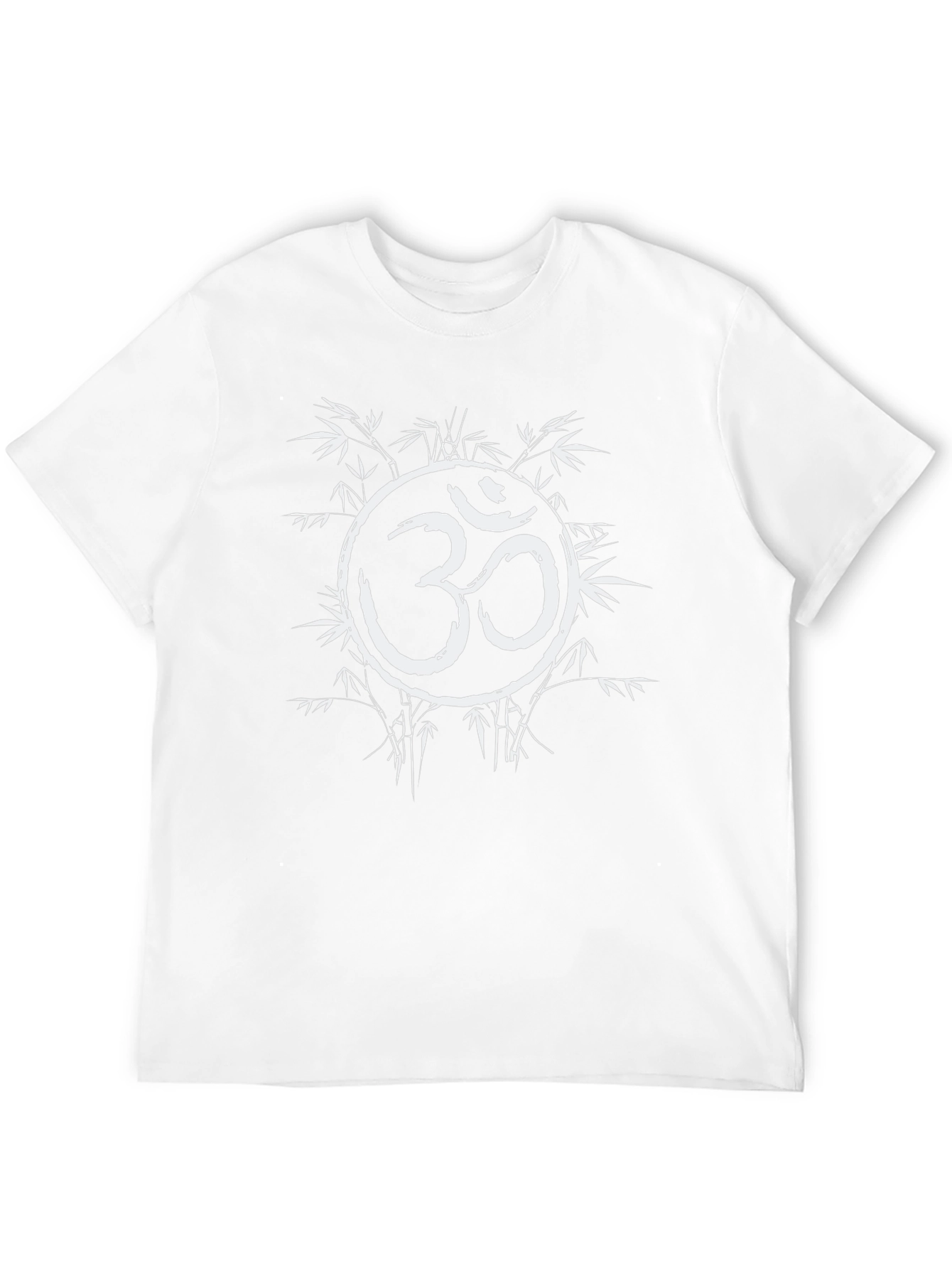Om Symbol Bamboo Graphic Tee - Spiritual T-Shirt