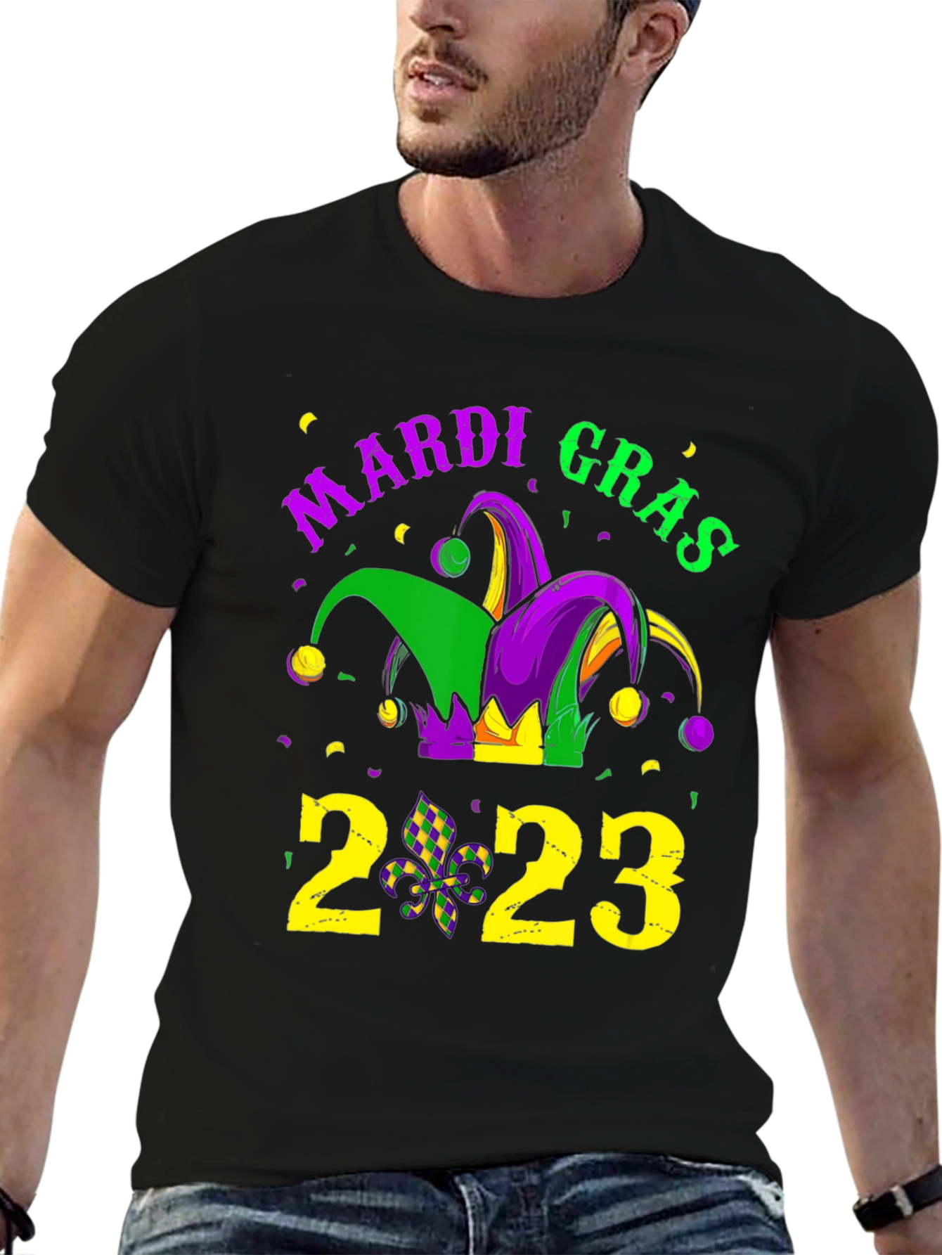 Mardi Gras 2023 Graphic T-Shirt