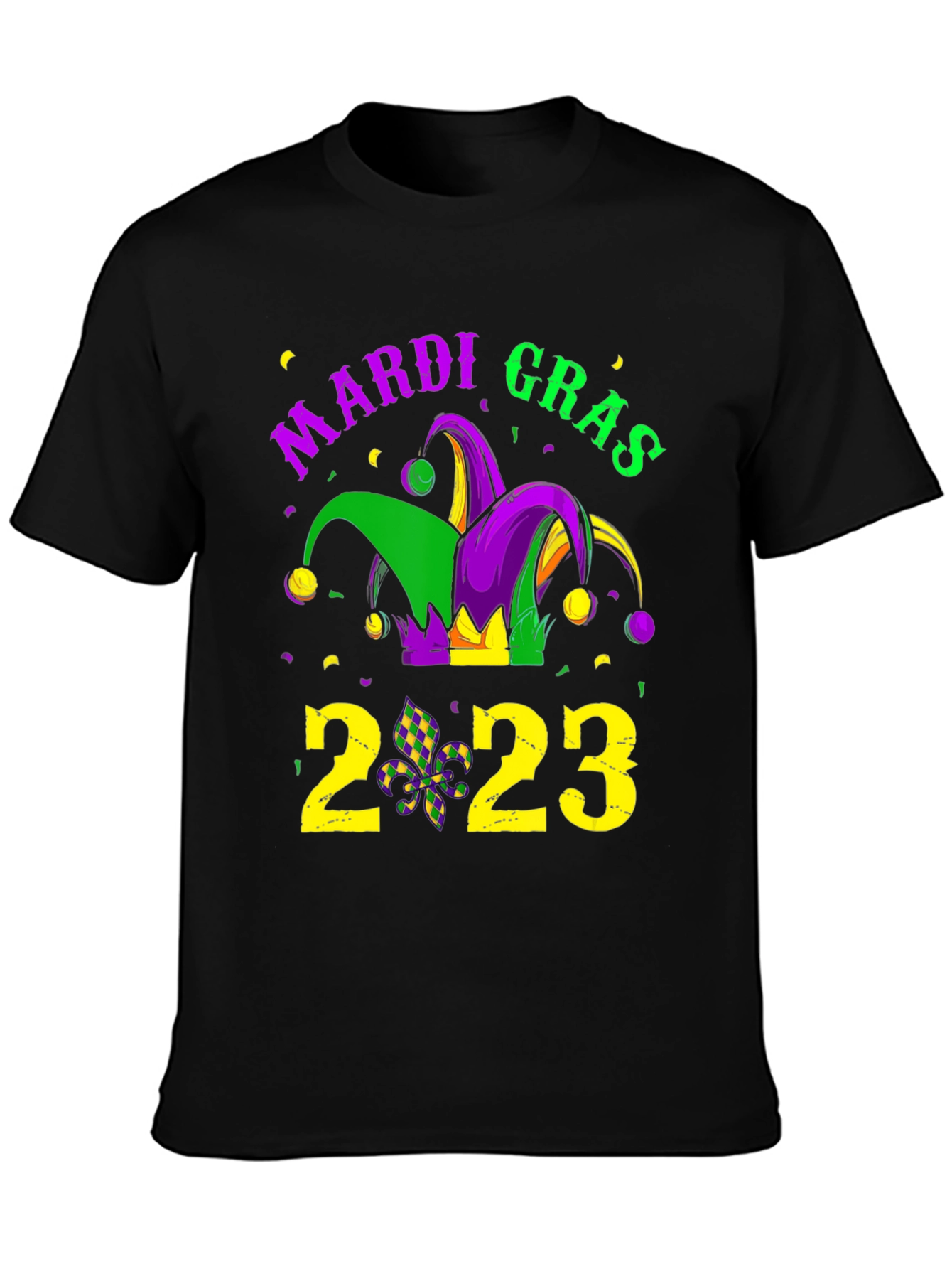 Mardi Gras 2023 Graphic T-Shirt