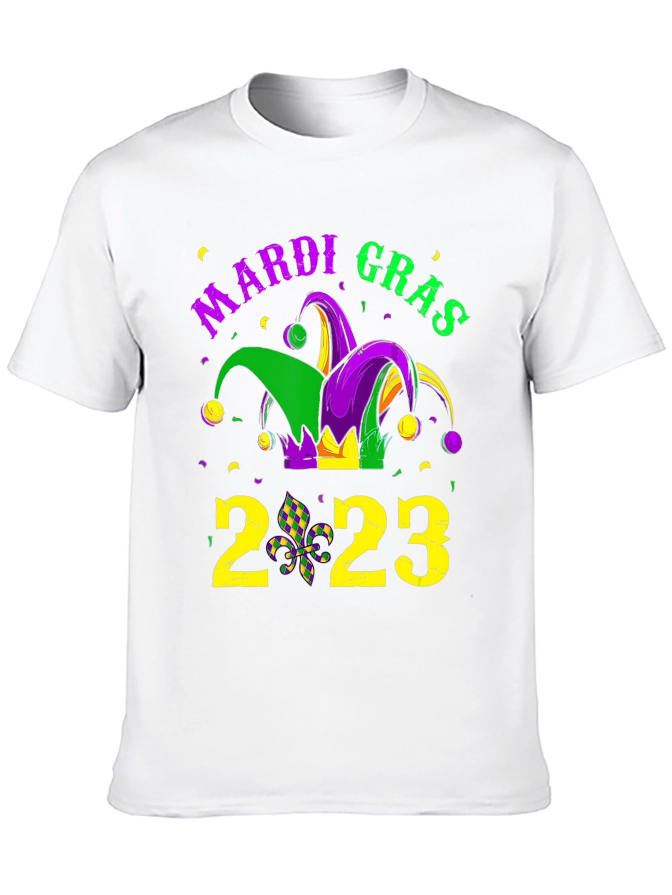 Mardi Gras 2023 Graphic T-Shirt