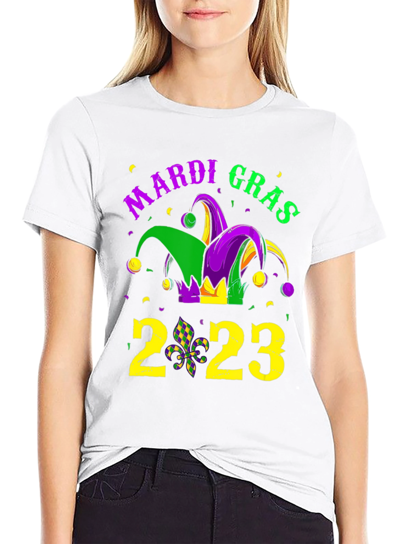 Mardi Gras 2023 Graphic T-Shirt