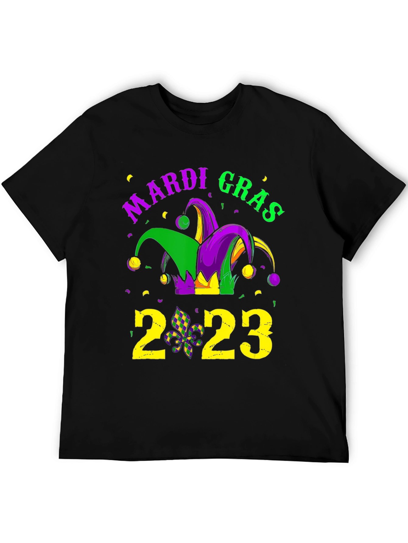 Mardi Gras 2023 Graphic T-Shirt