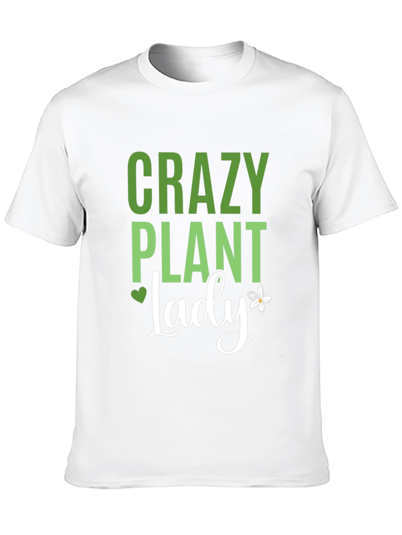 Crazy Plant Lady Graphic Tee - Black