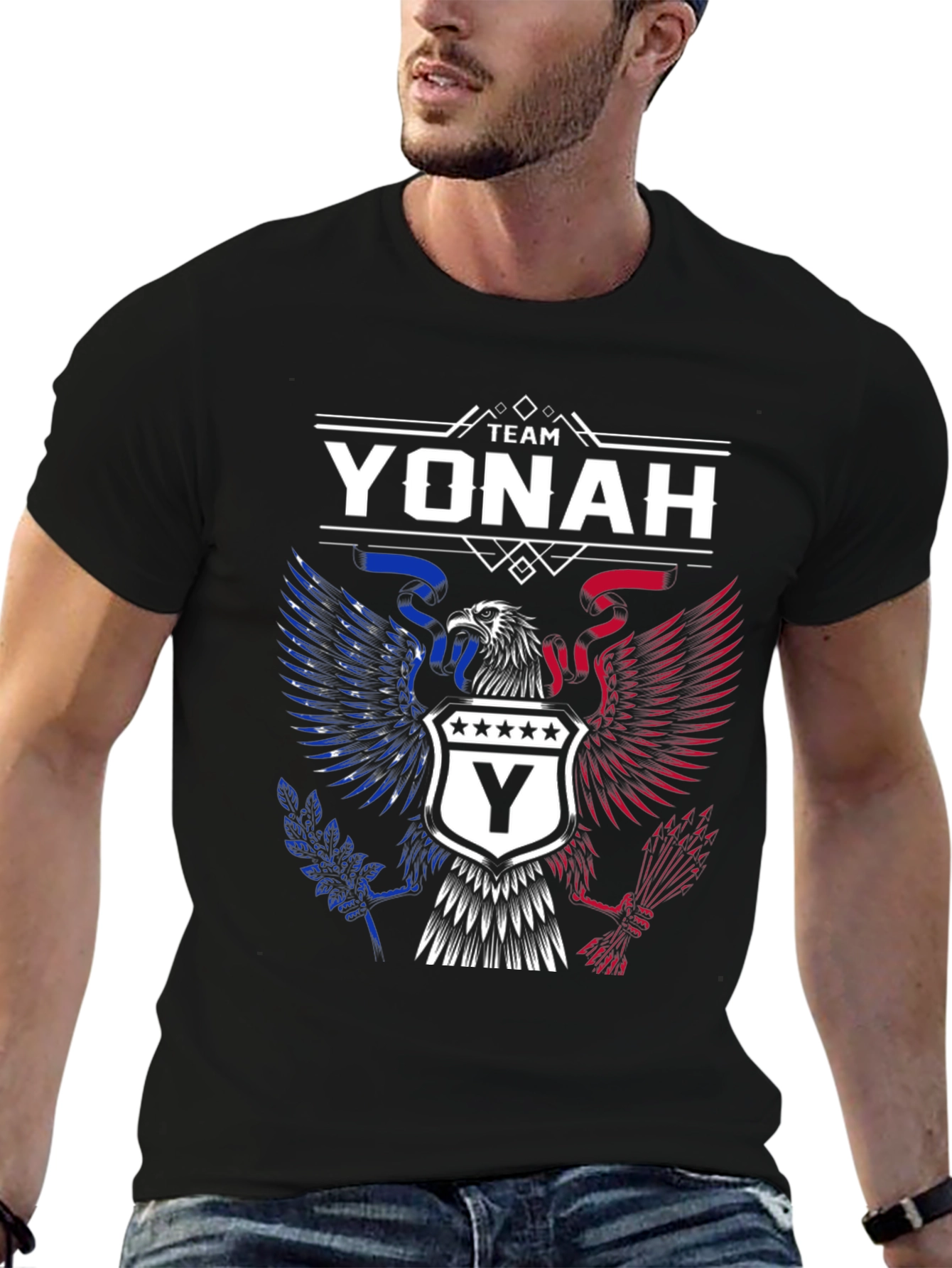 Team Yonah Eagle Crest Graphic T-Shirt