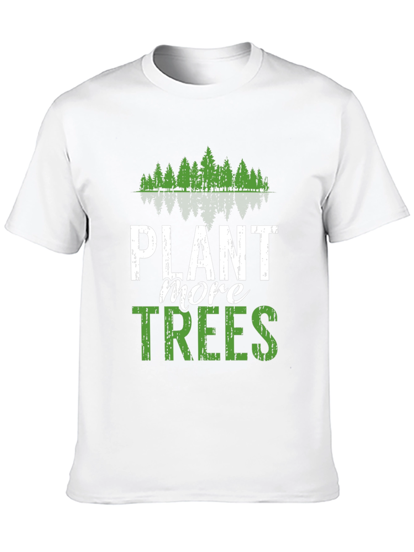 Plant More Trees Graphic Tee - Eco-Friendly Design