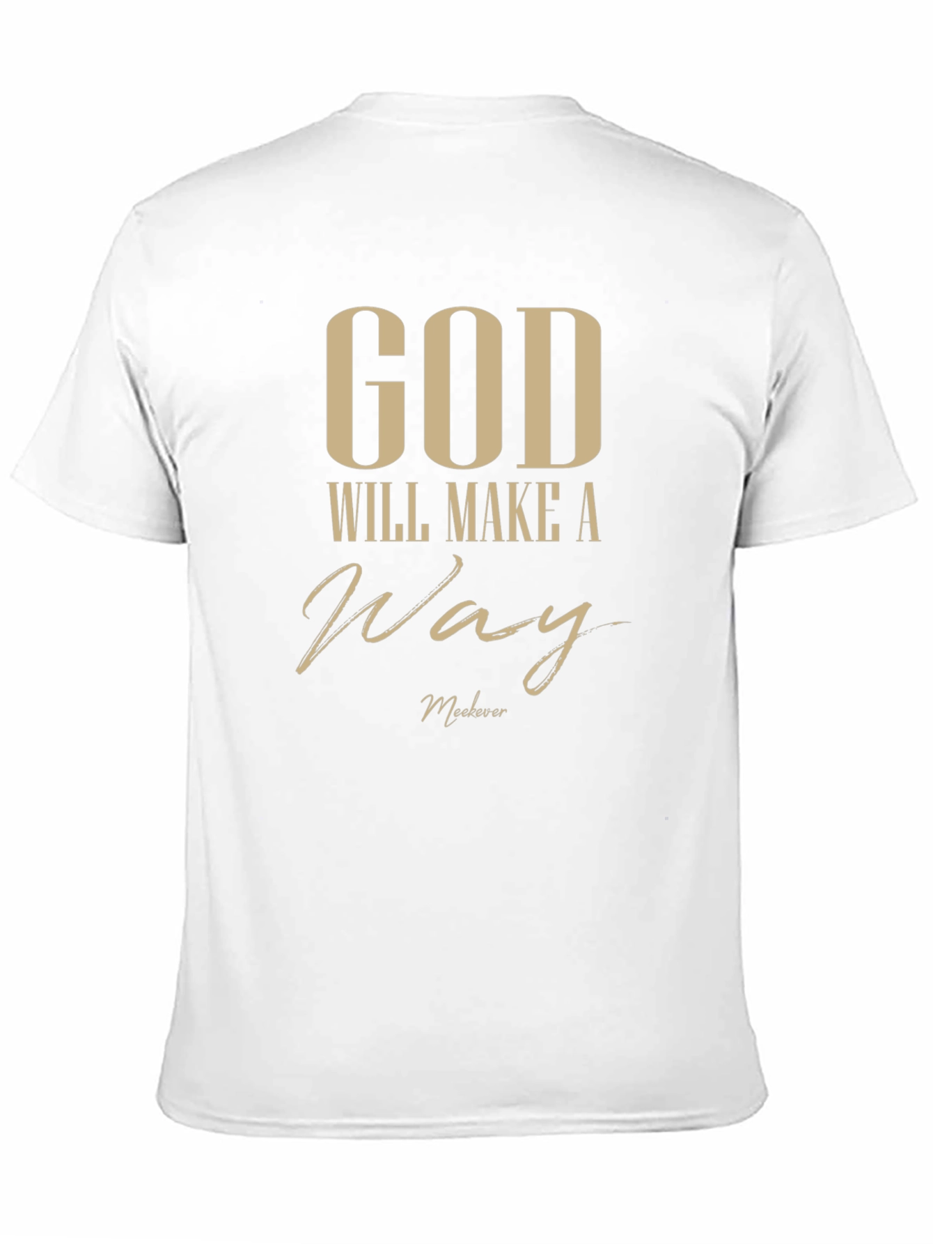 God Will Make A Way Black T-Shirt