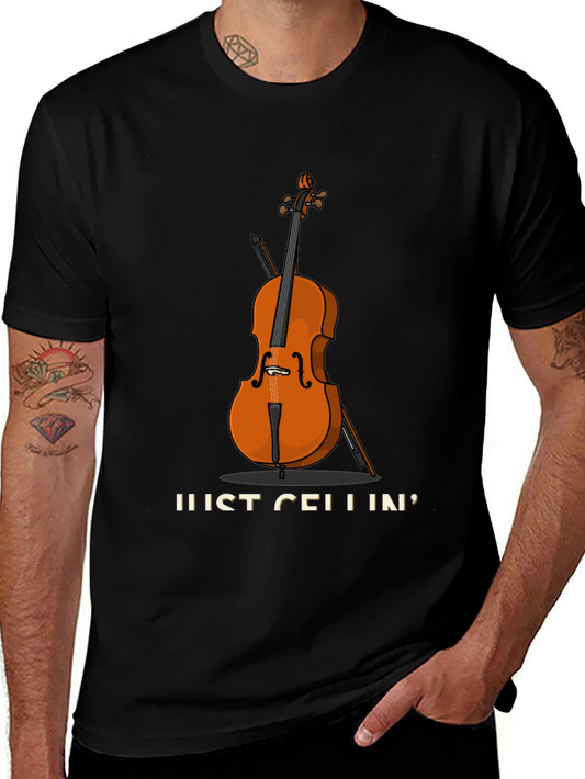 Just Cellin T-Shirt | Music Lover Gift