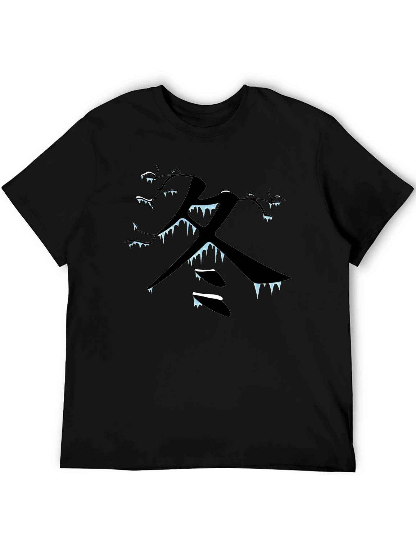Winter Kanji T-Shirt - Unique Japanese Style Tee