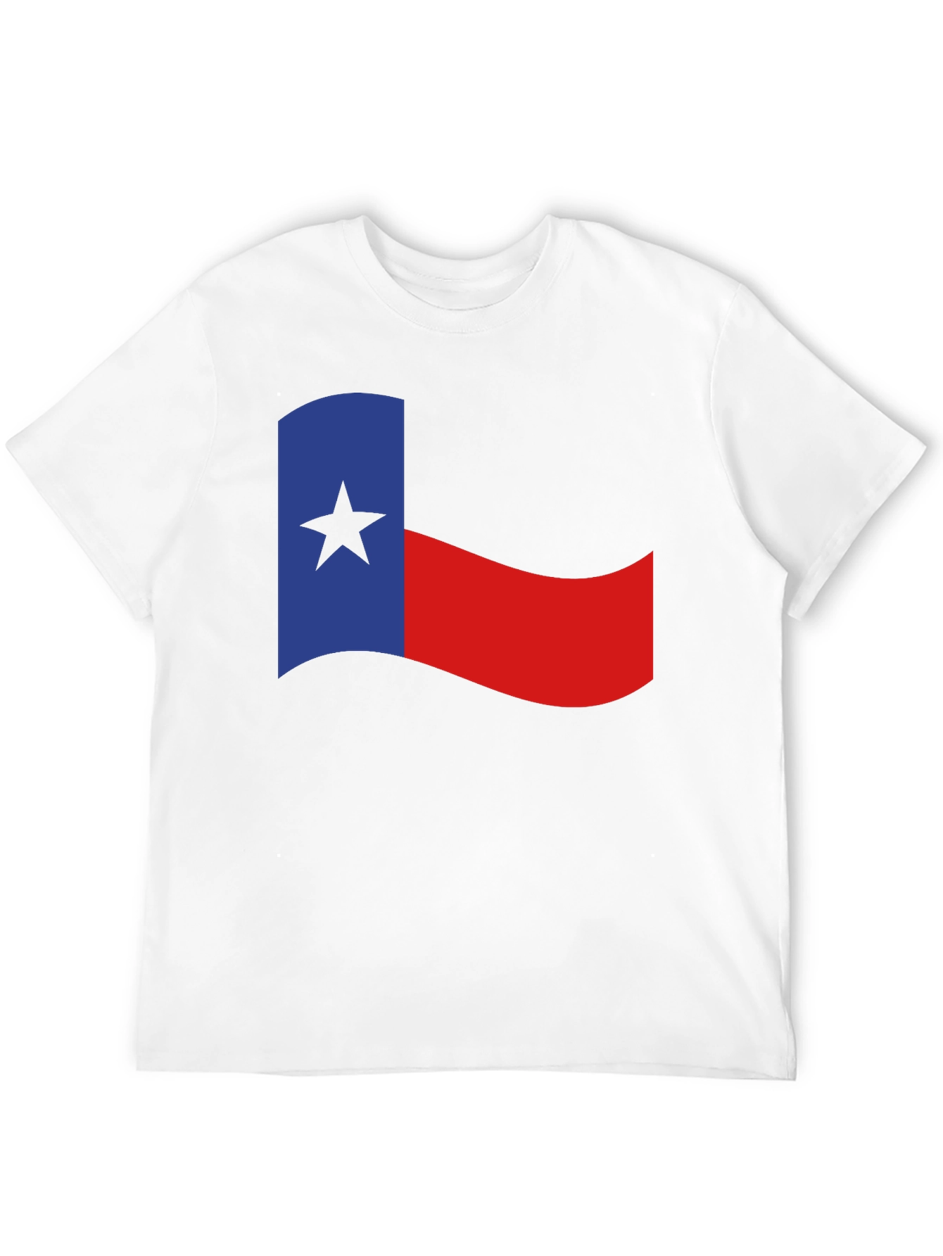 Texas Flag Graphic Black T-Shirt