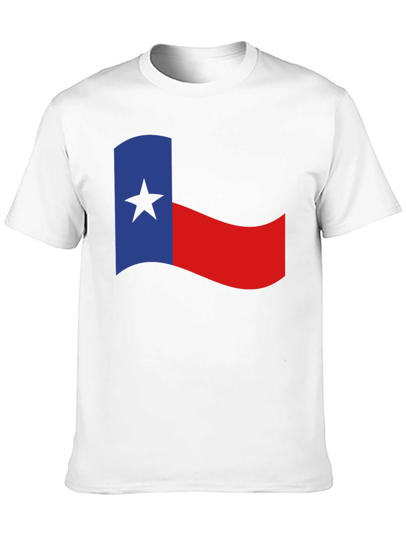 Texas Flag Graphic Black T-Shirt