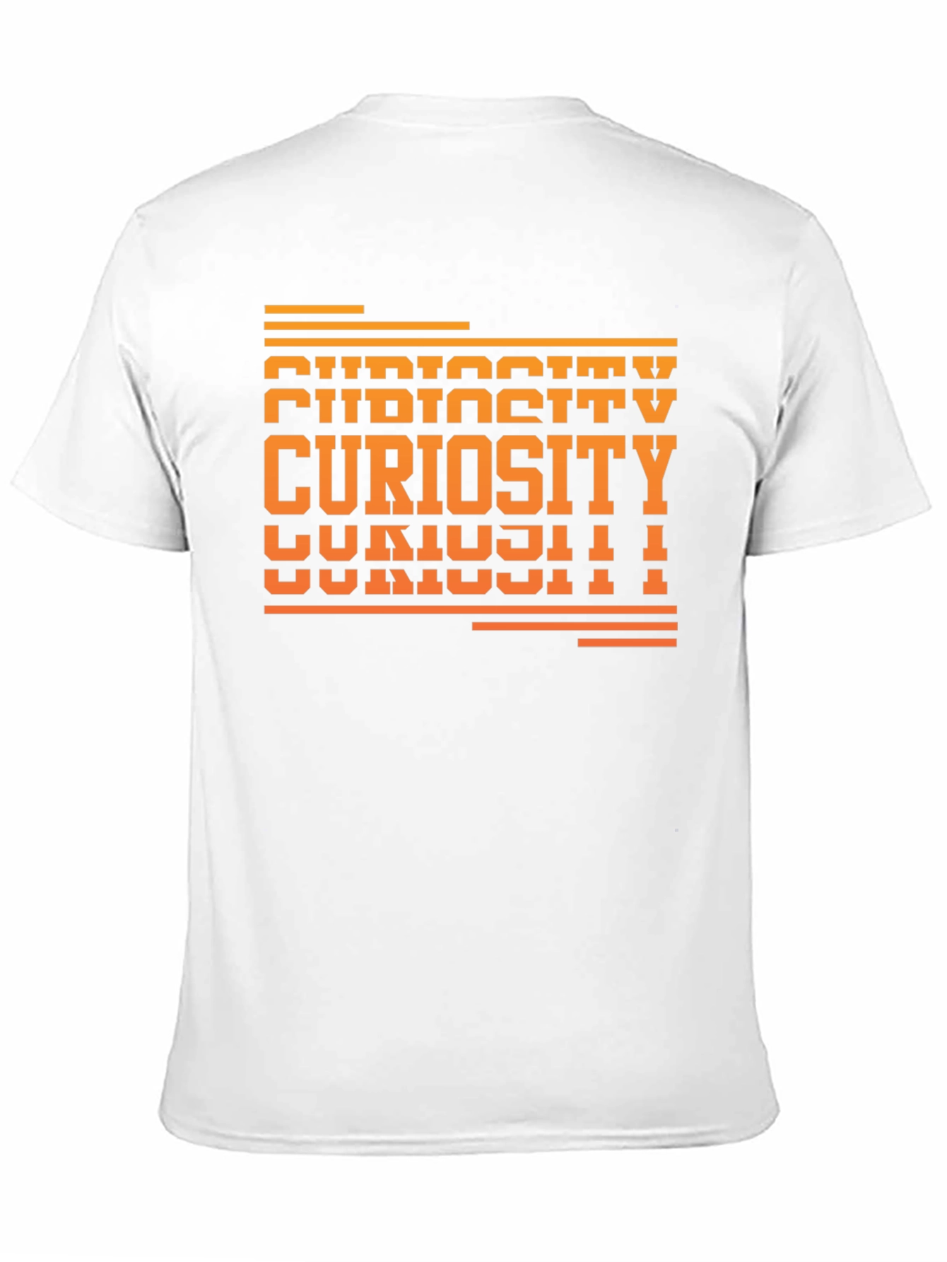 Curiosity Graphic Tee - Unisex Black T-Shirt