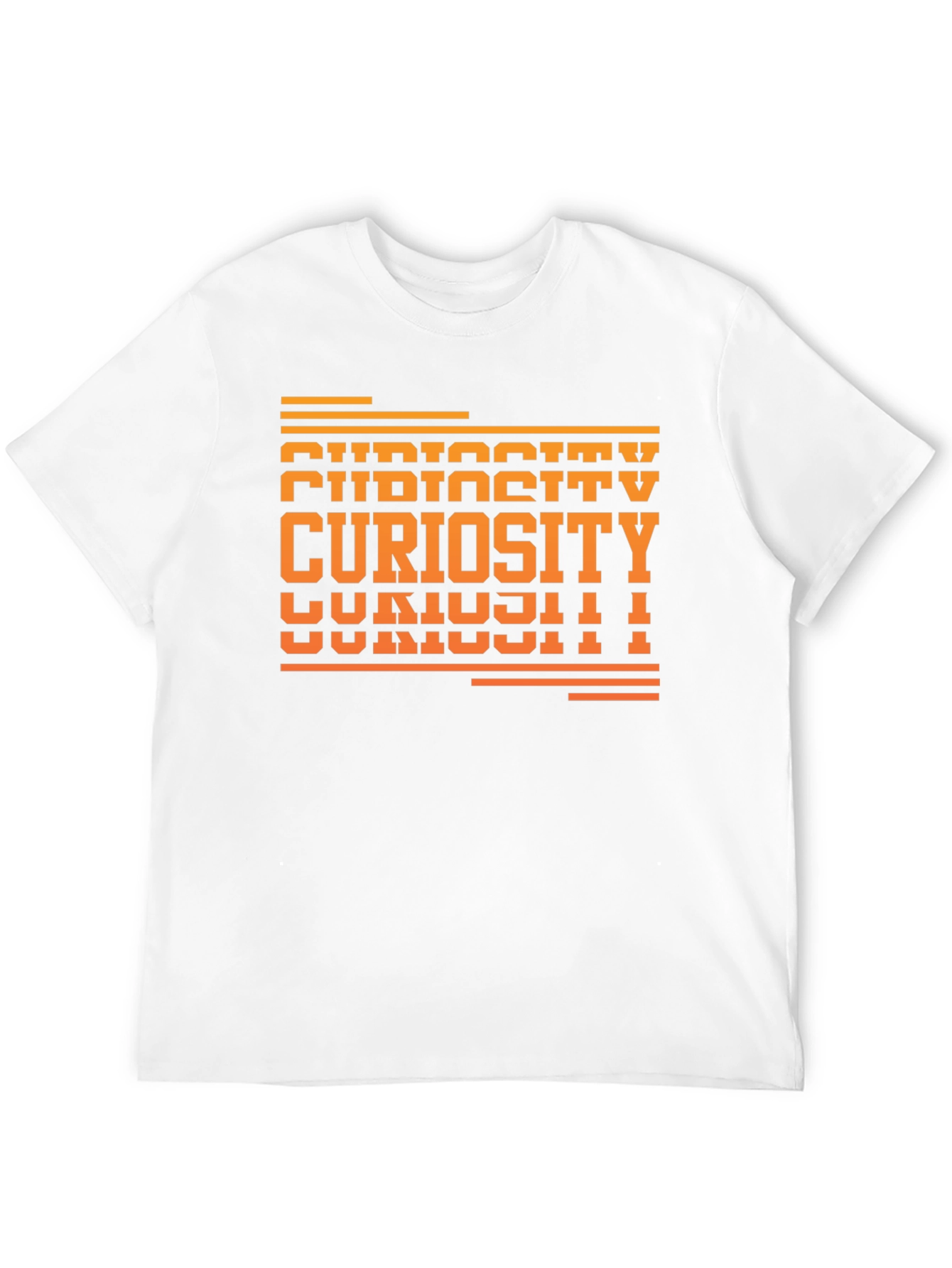 Curiosity Graphic Tee - Unisex Black T-Shirt