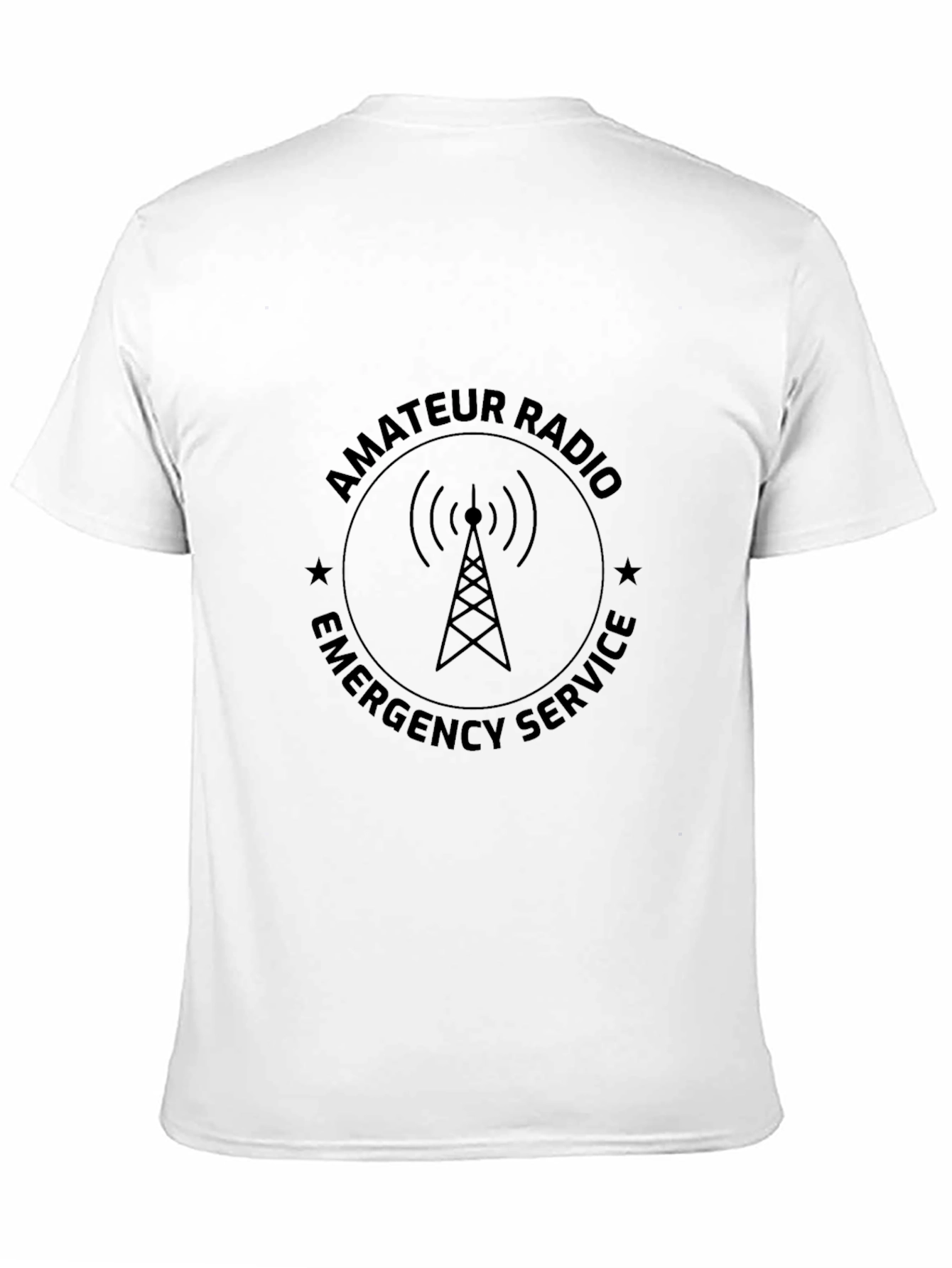 Amateur Radio Emergency Service Black T-Shirt