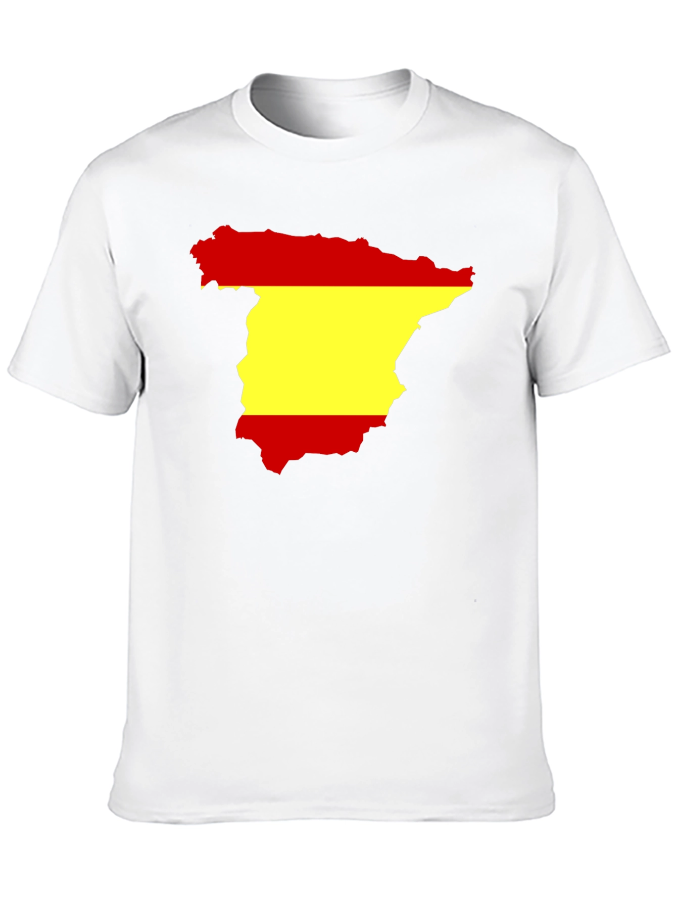 Spain Flag Map Graphic T-Shirt