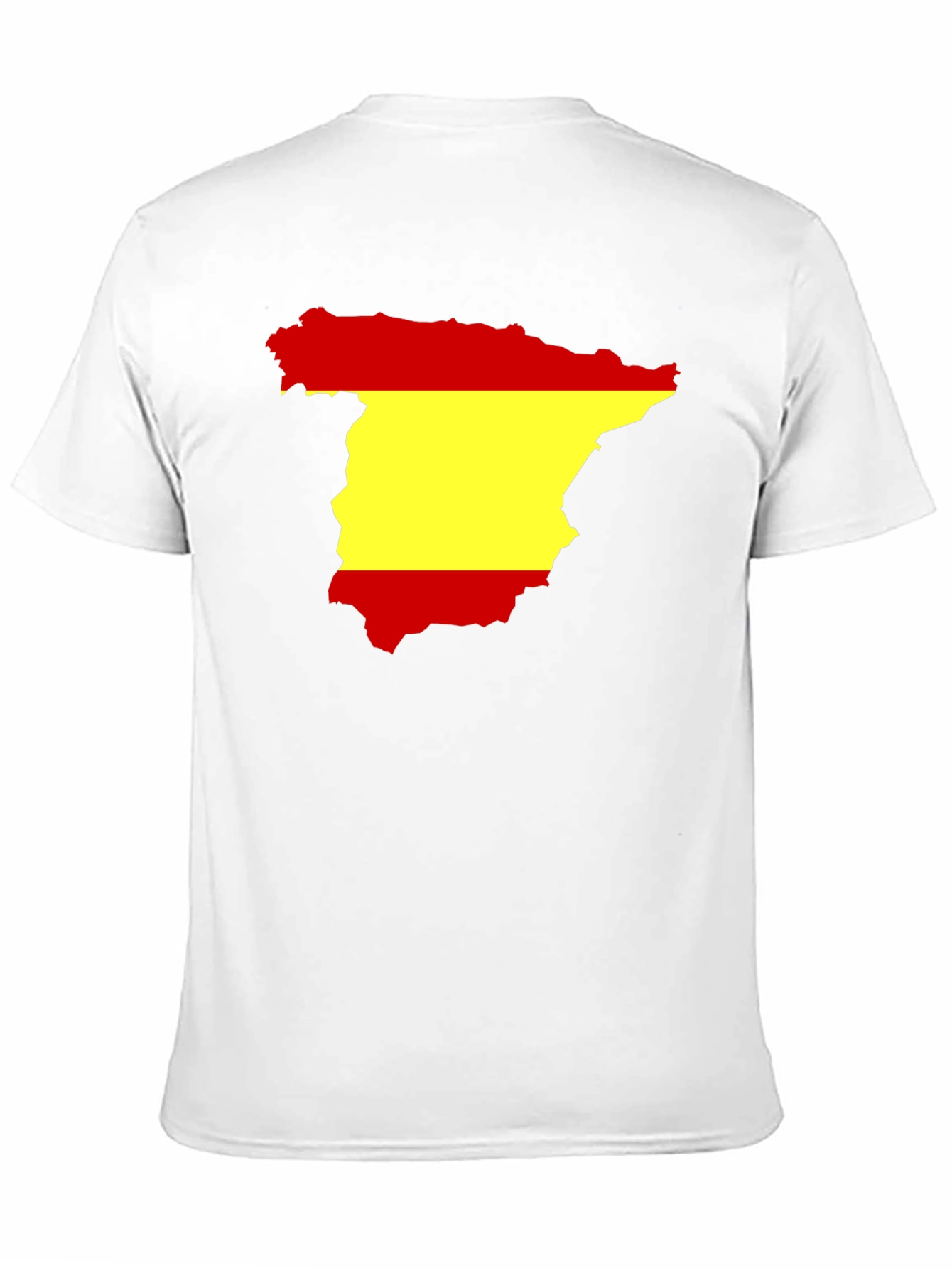 Spain Flag Map Graphic T-Shirt