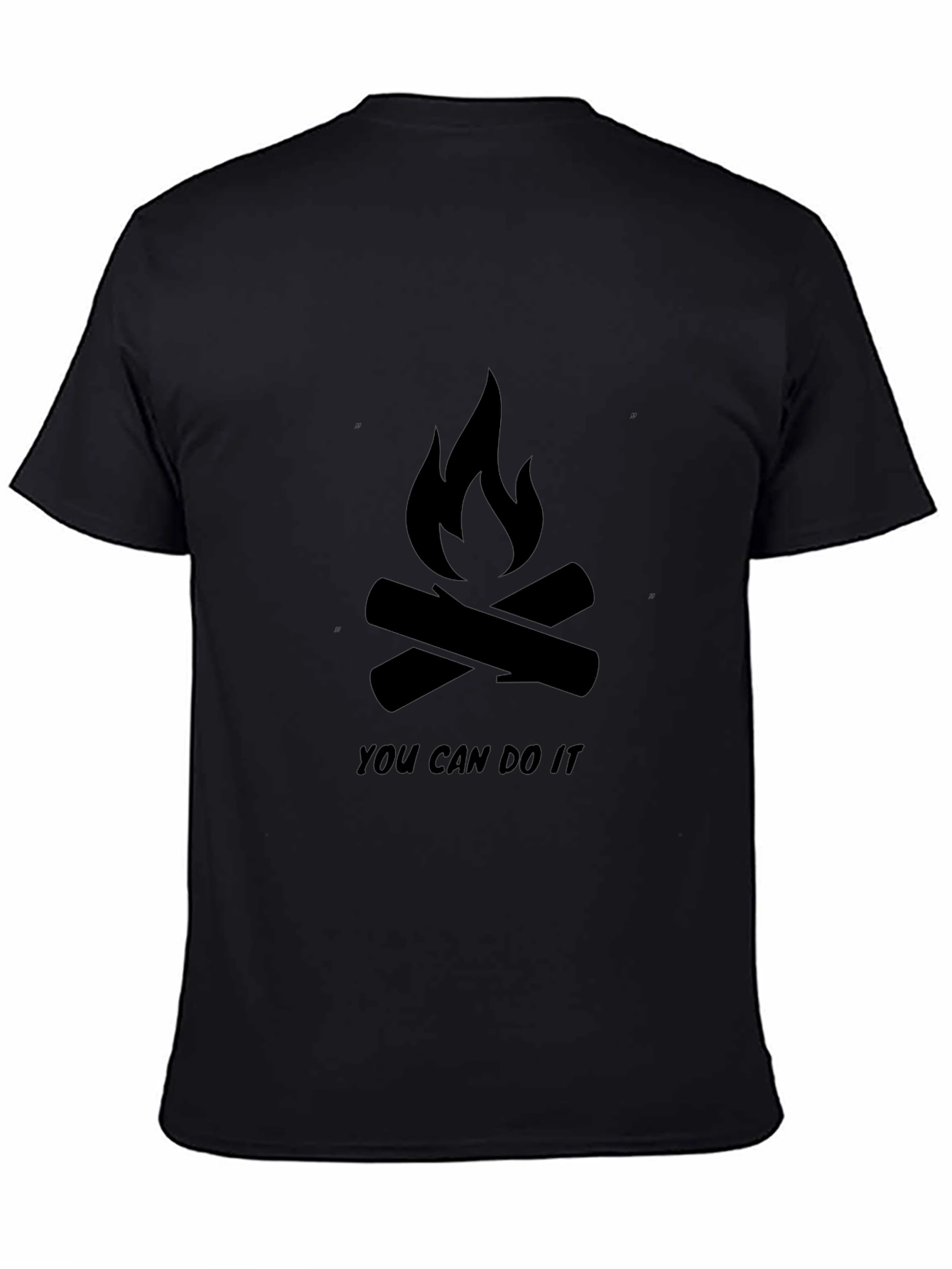 Motivational Campfire Graphic T-Shirt