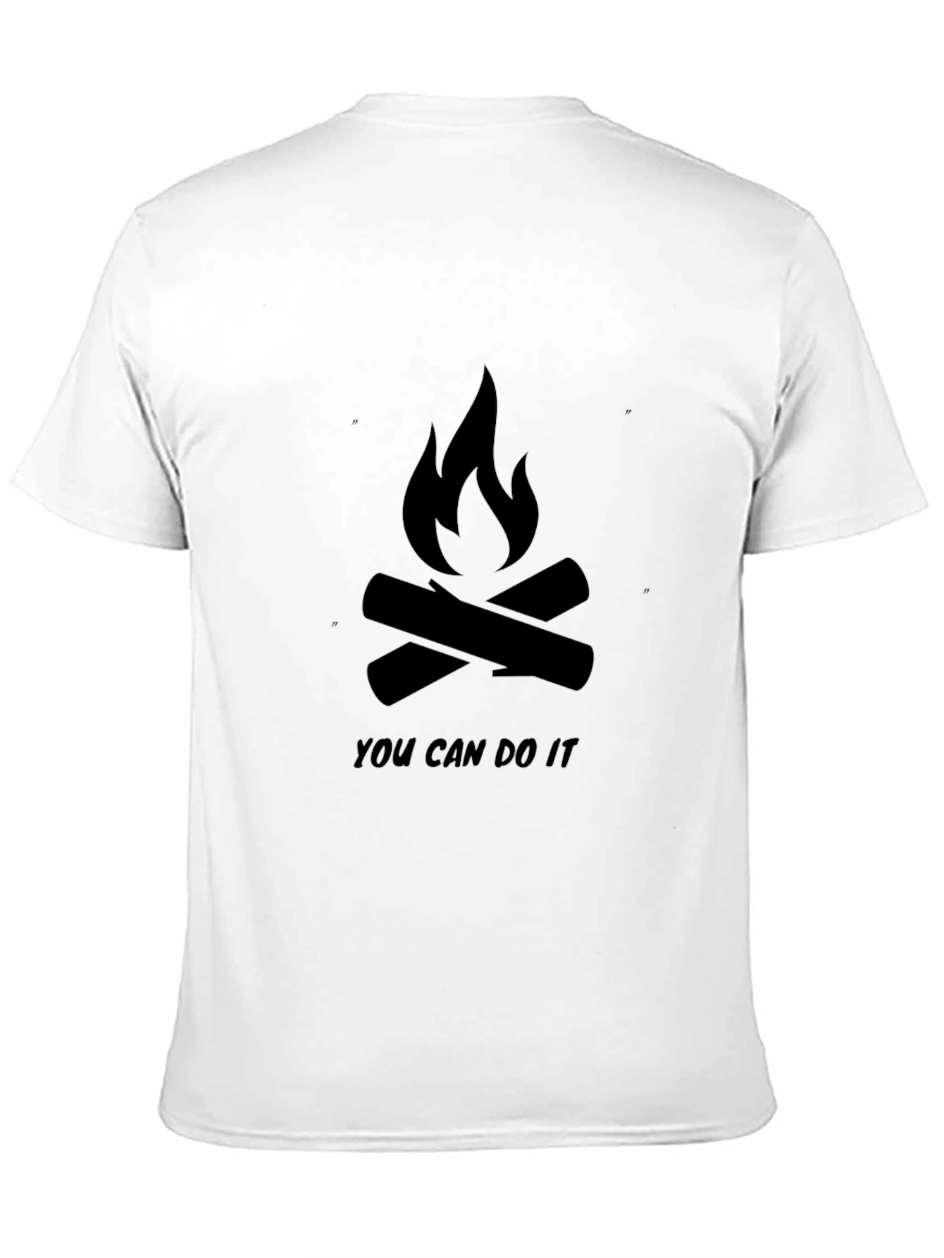 Motivational Campfire Graphic T-Shirt
