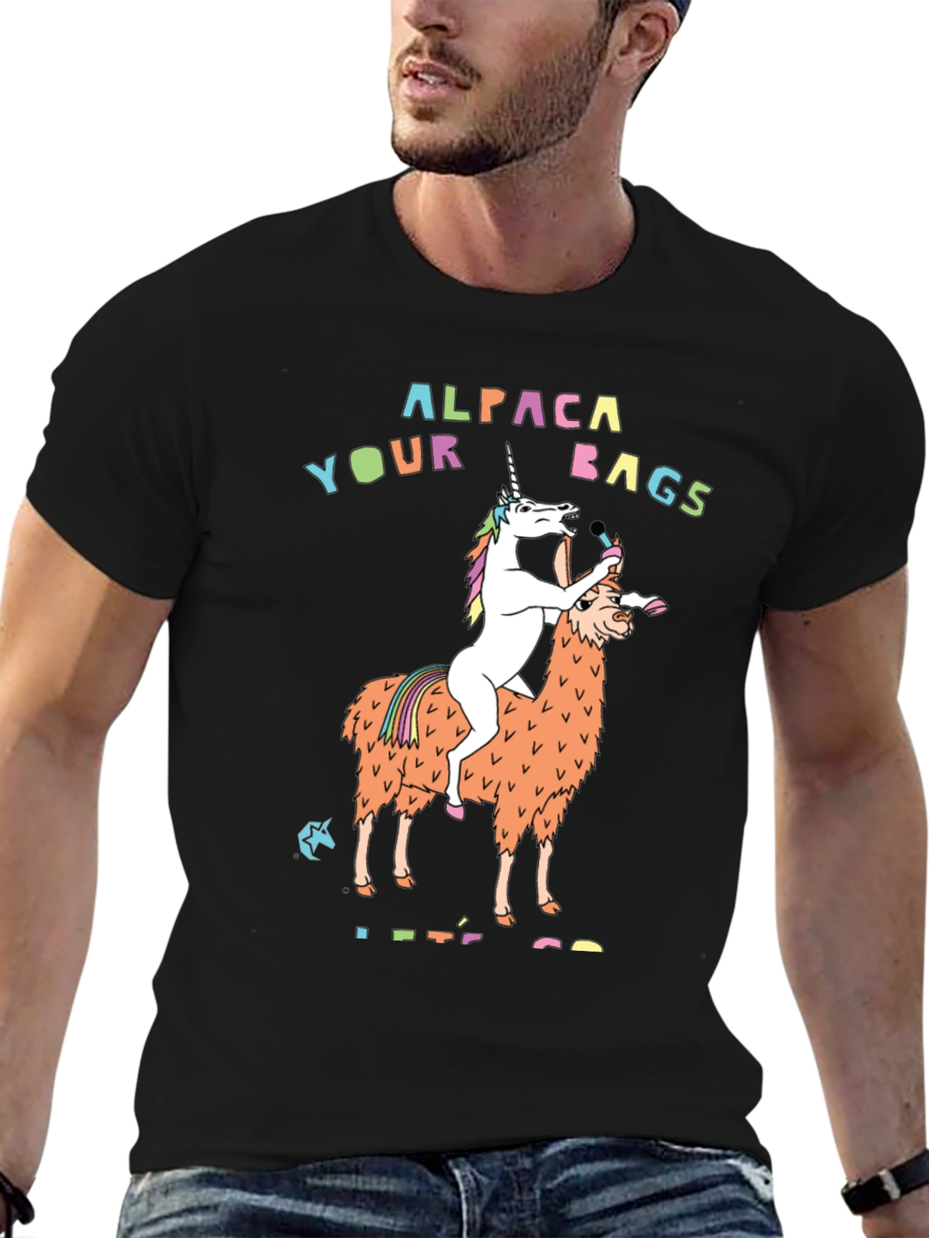 Alpaca Your Bags T-Shirt - Funny Graphic Tee