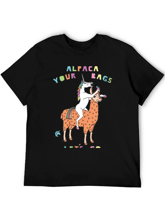 Alpaca Your Bags T-Shirt - Funny Graphic Tee