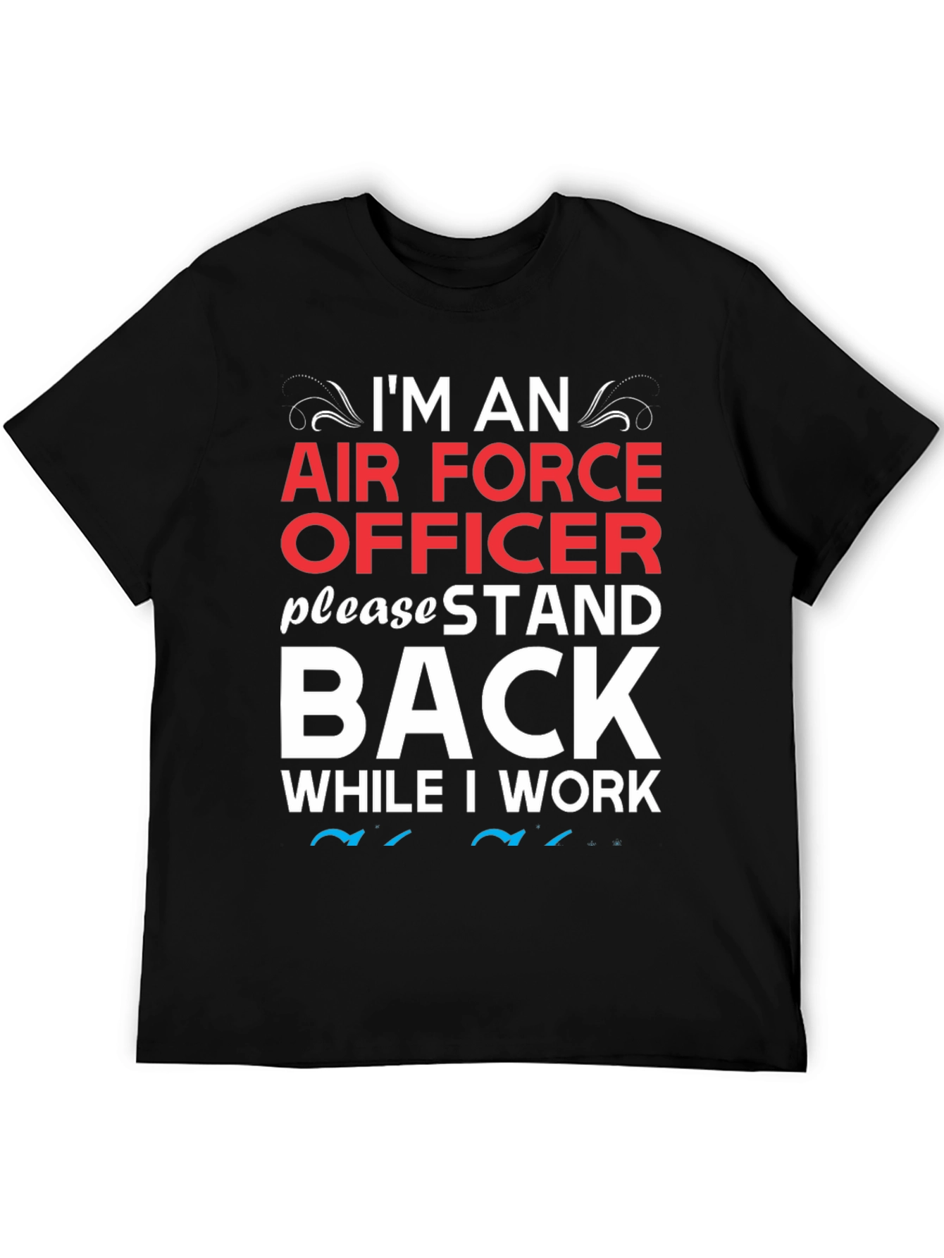 Air Force Officer Graphic T-Shirt