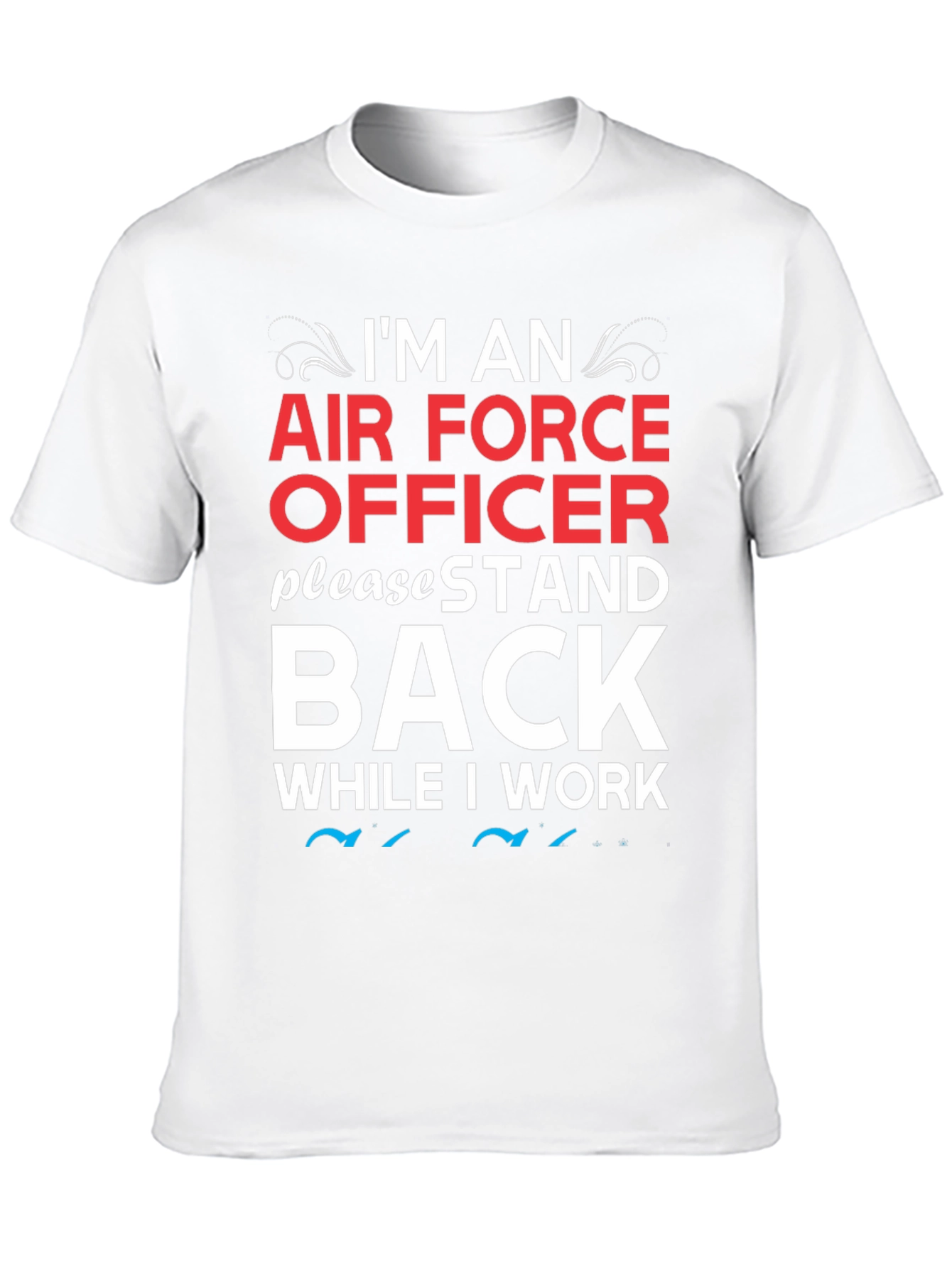 Air Force Officer Graphic T-Shirt