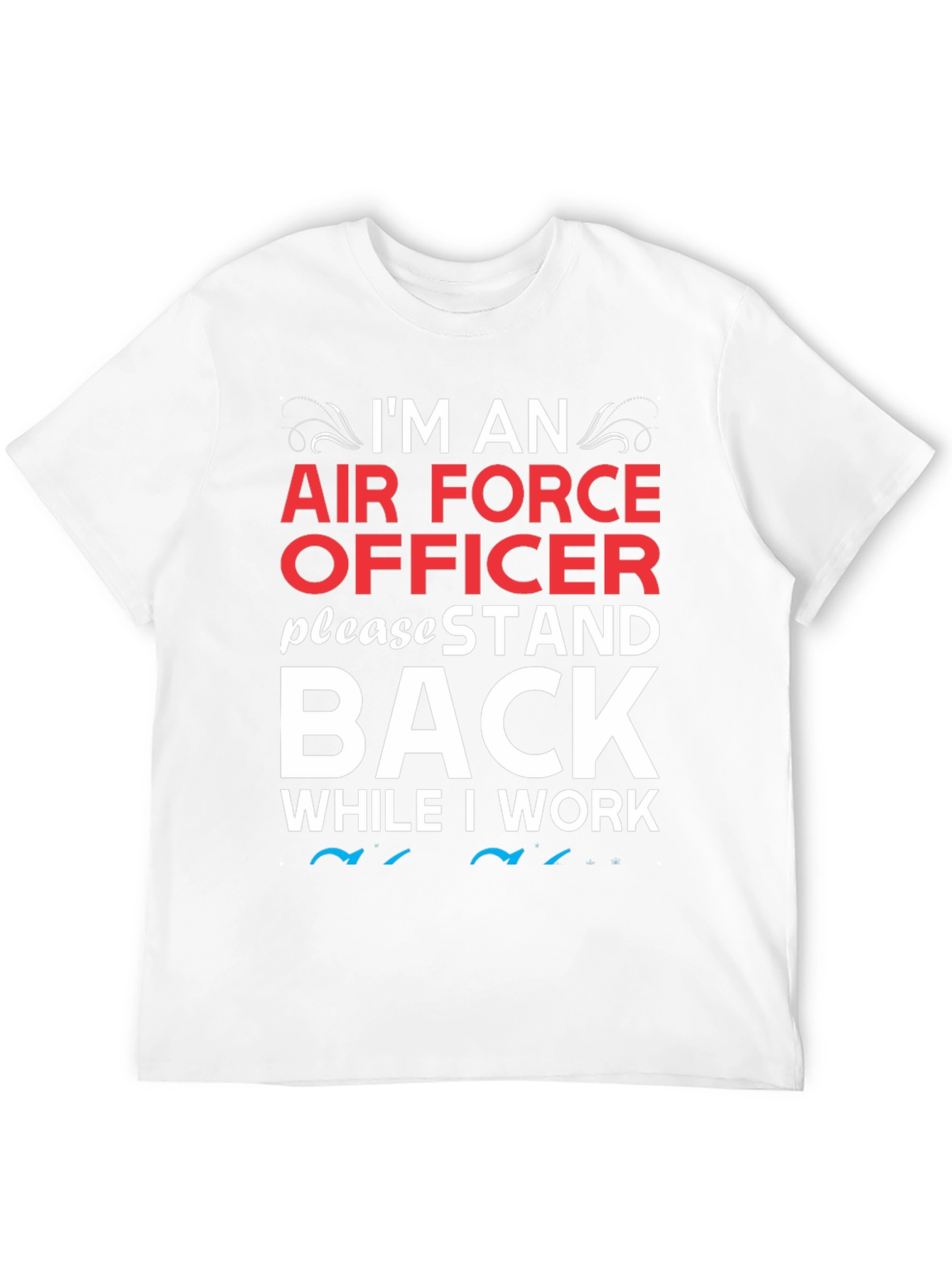 Air Force Officer Graphic T-Shirt
