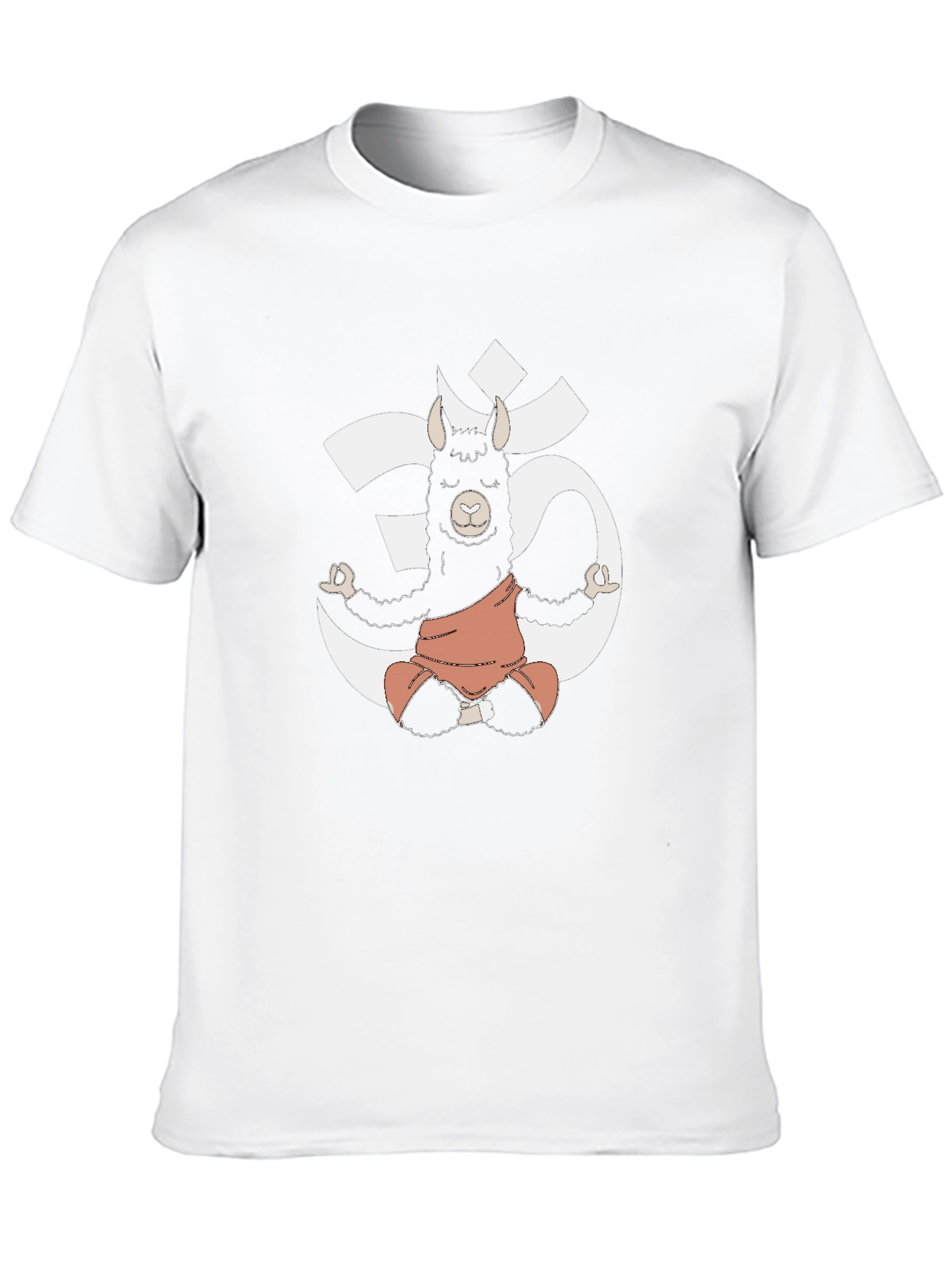 Yoga Llama Graphic Tee - Zen Animal Shirt