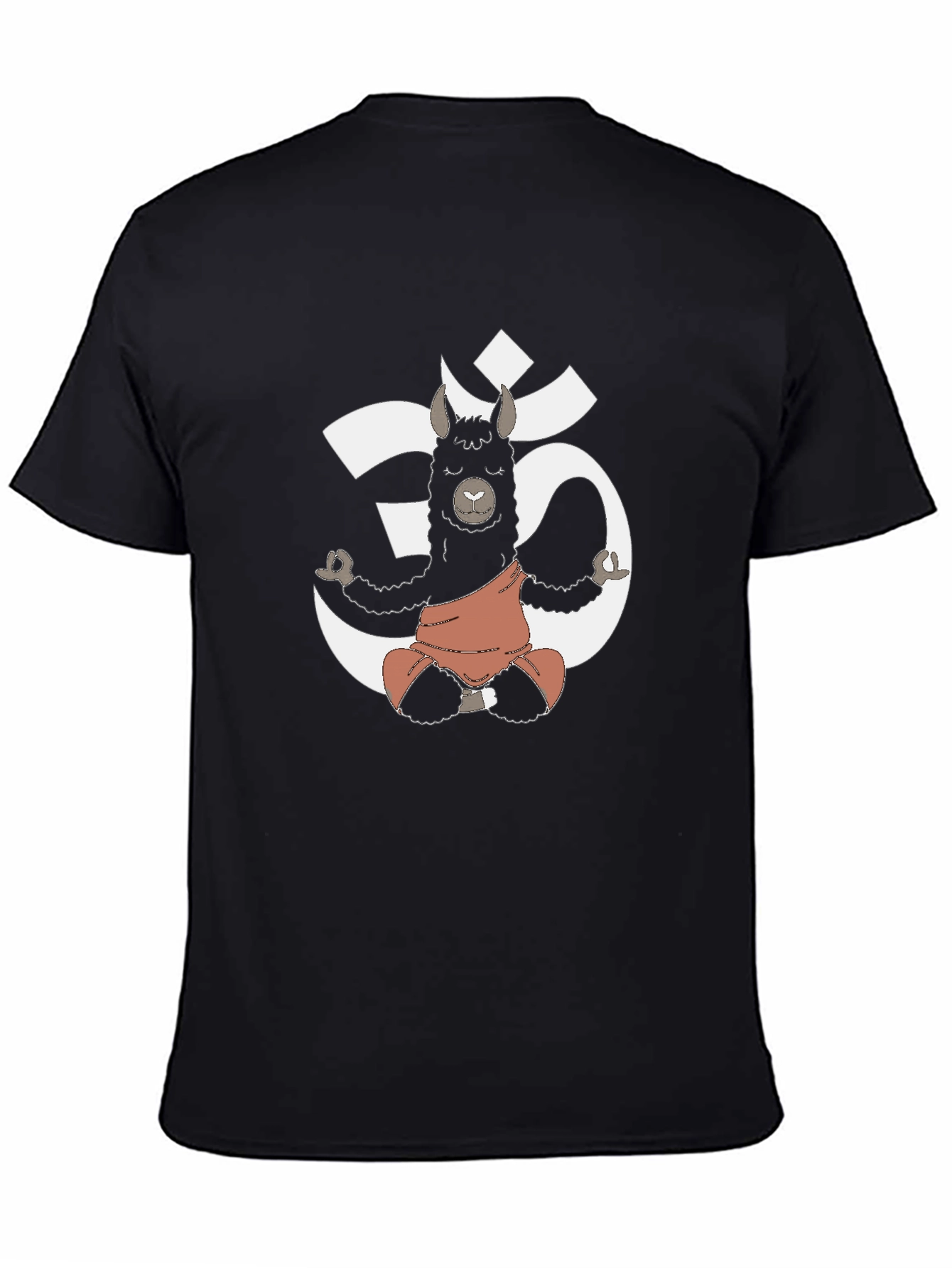 Yoga Llama Graphic Tee - Zen Animal Shirt