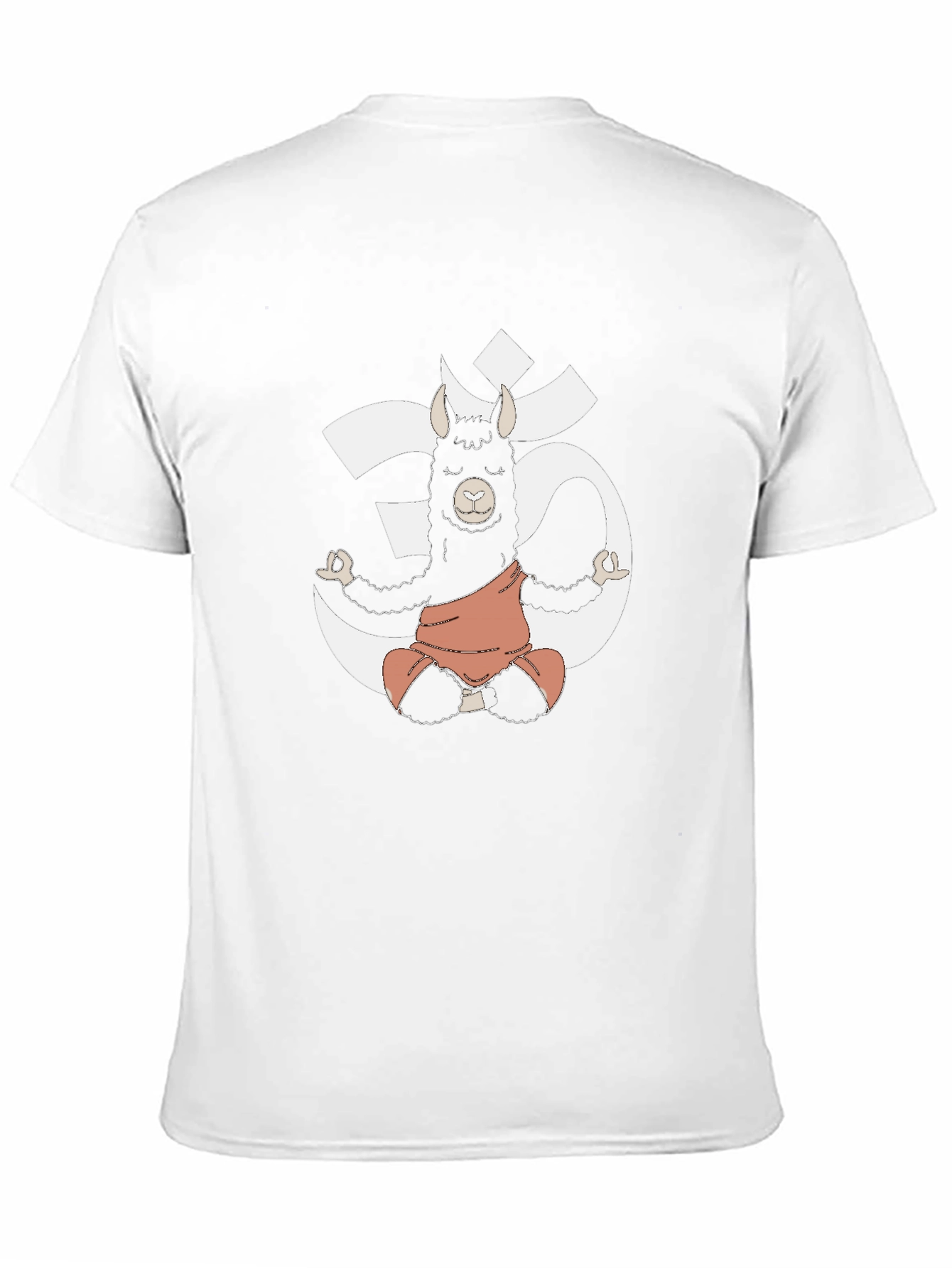 Yoga Llama Graphic Tee - Zen Animal Shirt