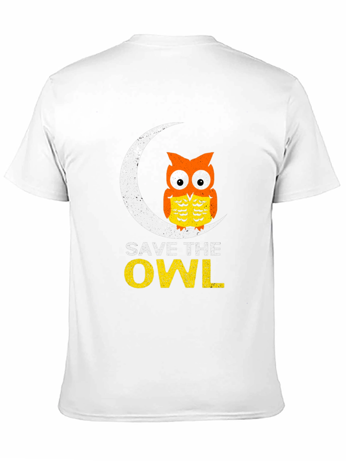 Save the Owl T-Shirt - Moon Graphic Tee