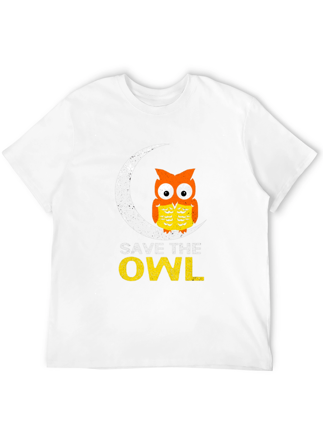 Save the Owl T-Shirt - Moon Graphic Tee