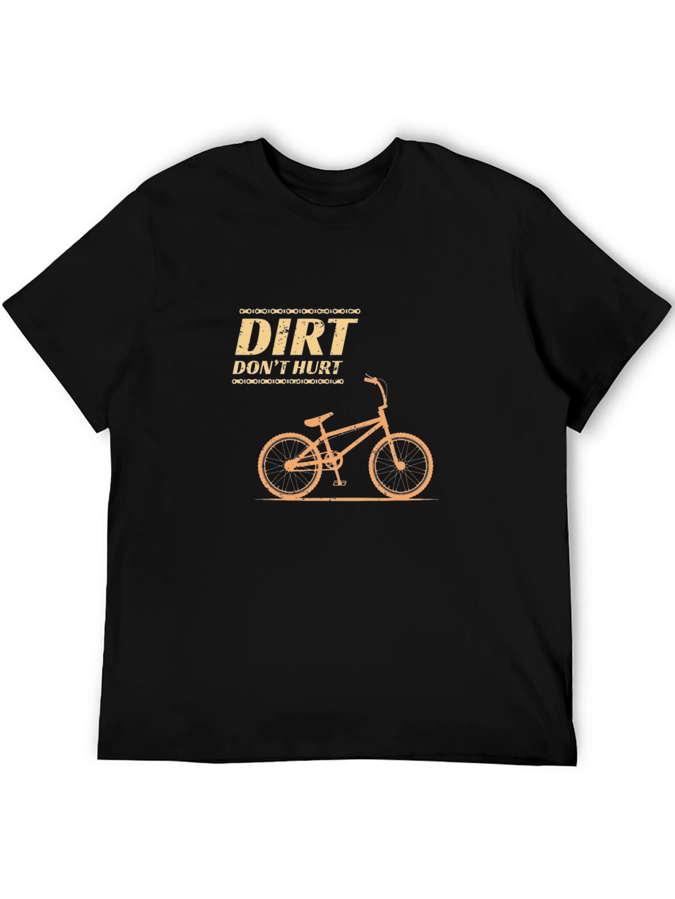 Dirt Dont Hurt Cycling Graphic T-Shirt