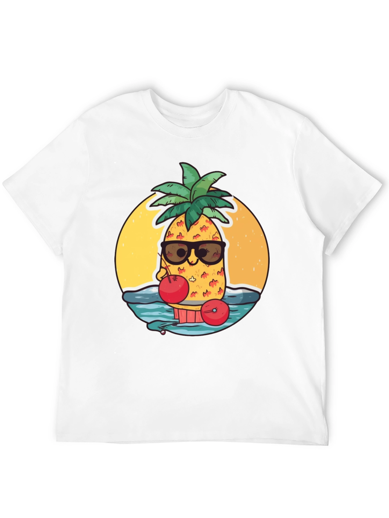 Cool Pineapple T-Shirt - Summer Vibes
