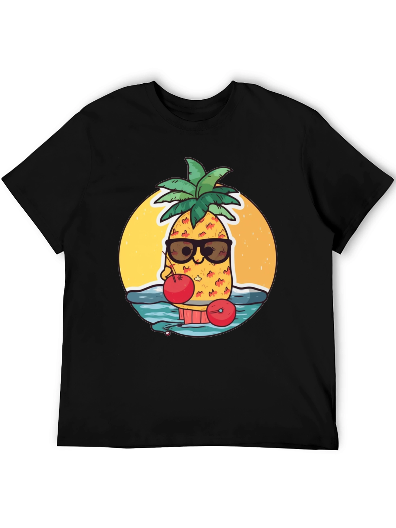 Cool Pineapple T-Shirt - Summer Vibes