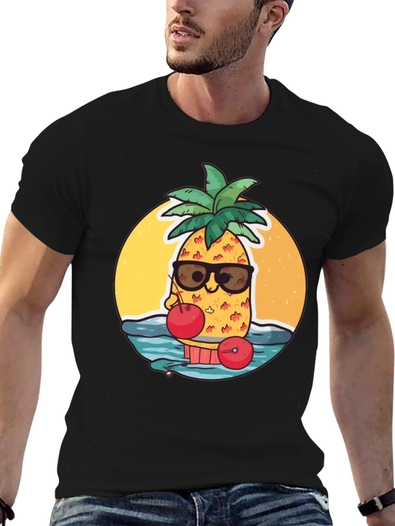 Cool Pineapple T-Shirt - Summer Vibes
