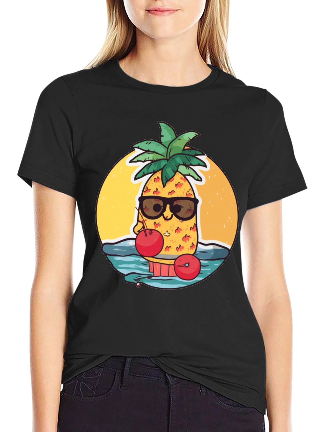 Cool Pineapple T-Shirt - Summer Vibes