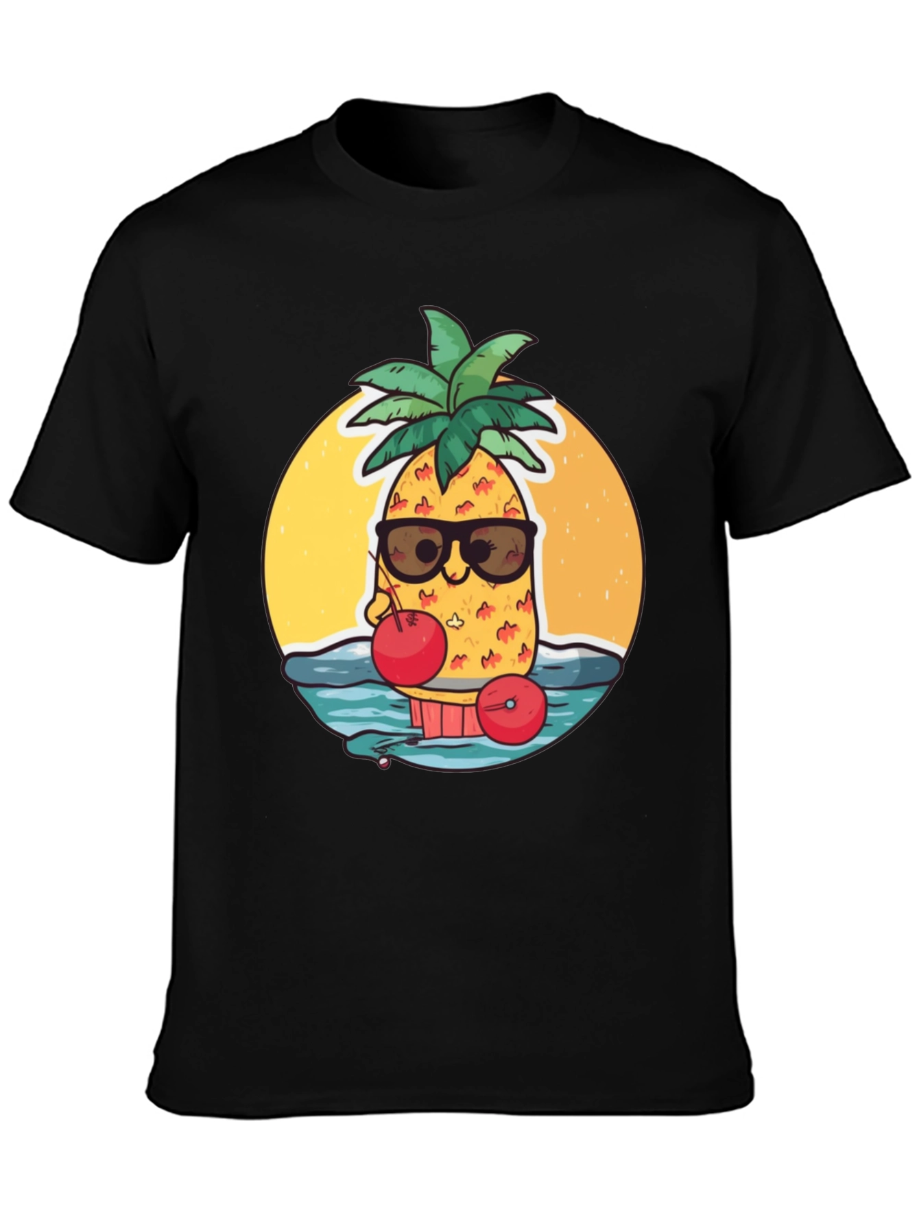 Cool Pineapple T-Shirt - Summer Vibes