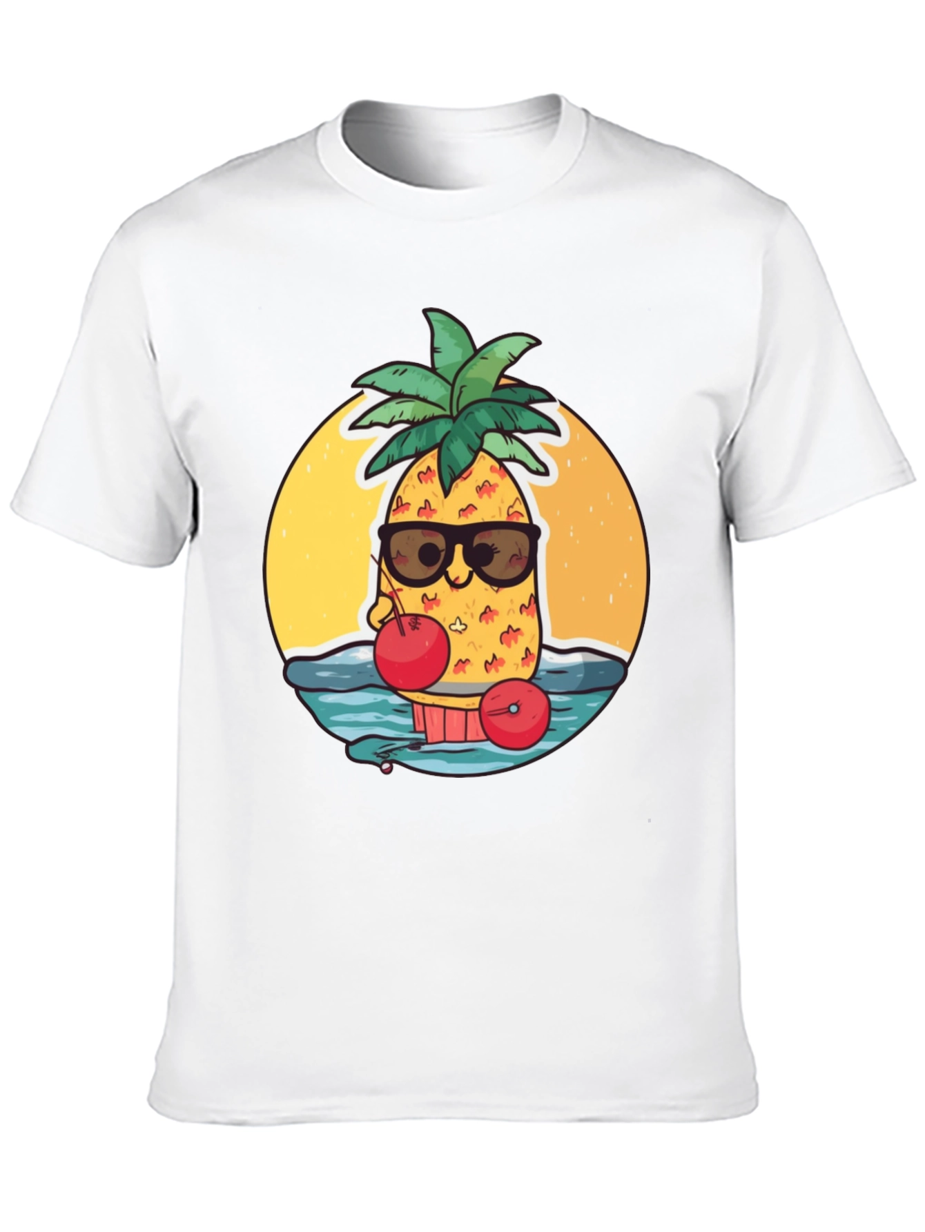 Cool Pineapple T-Shirt - Summer Vibes