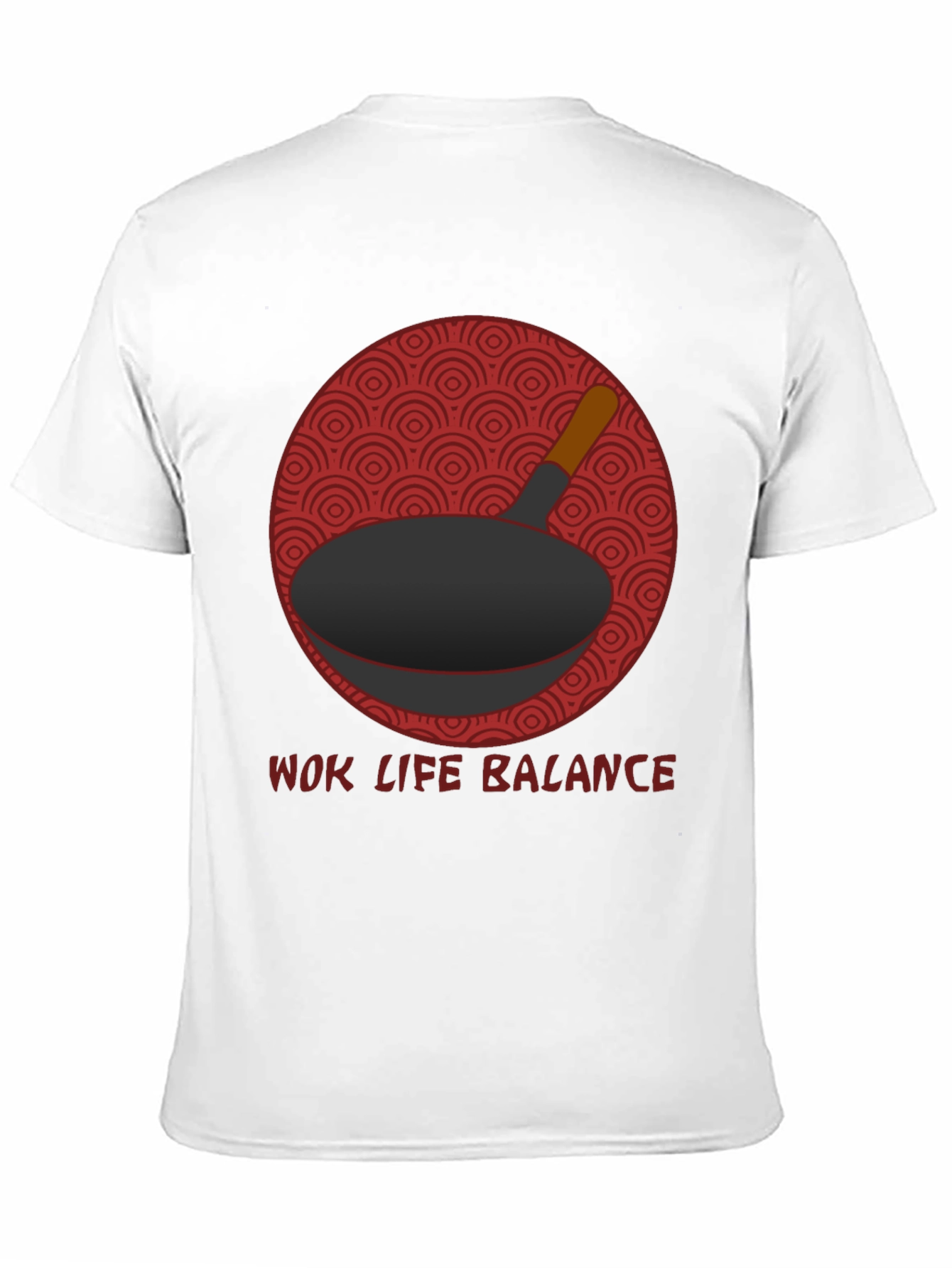 Wok Life Balance T-Shirt - Culinary Design