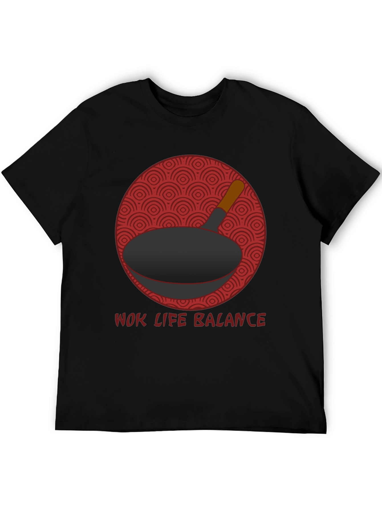 Wok Life Balance T-Shirt - Culinary Design