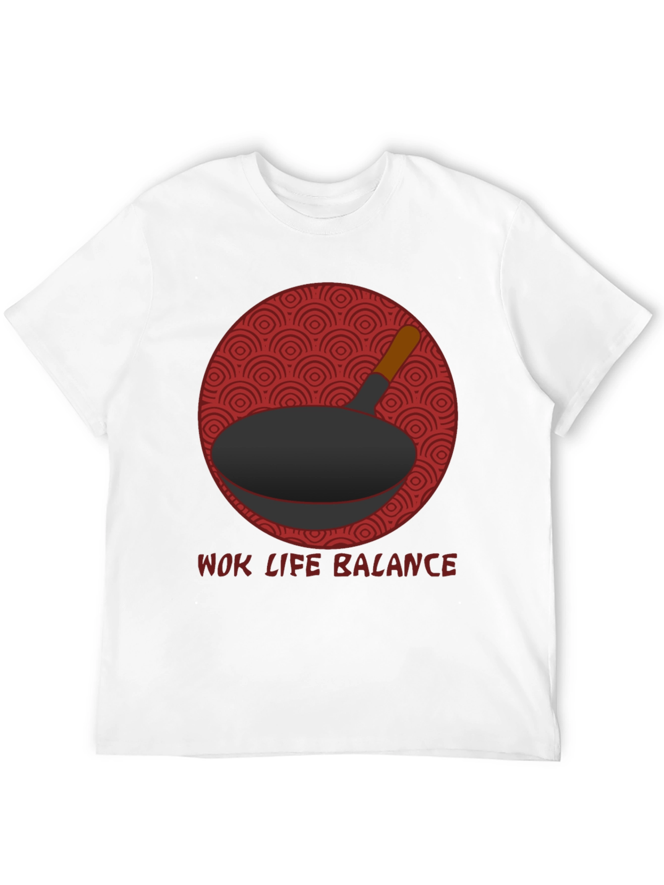 Wok Life Balance T-Shirt - Culinary Design